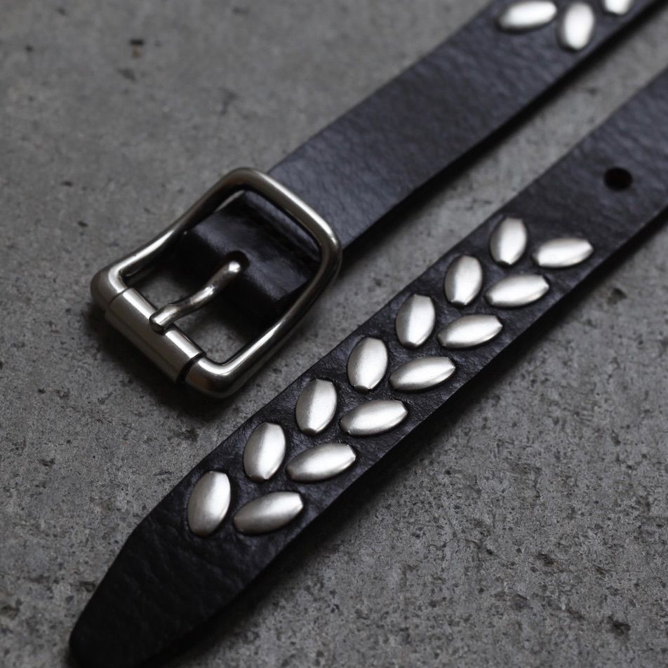 LEMAIRE - 【残りわずか】Almond Stud Belt_20mm | ACRMTSM ONLINE STORE