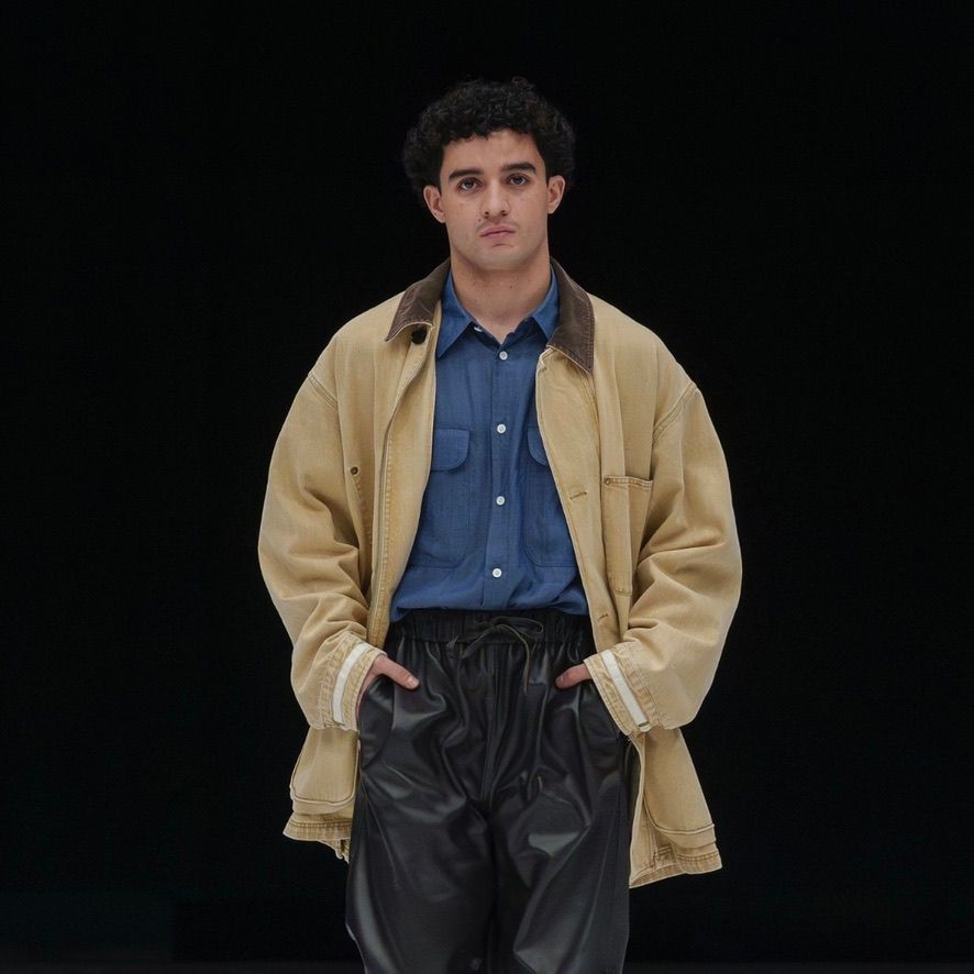 YOKE - 【残り一点】Vintaged Denim Coverall Half Coat | ACRMTSM