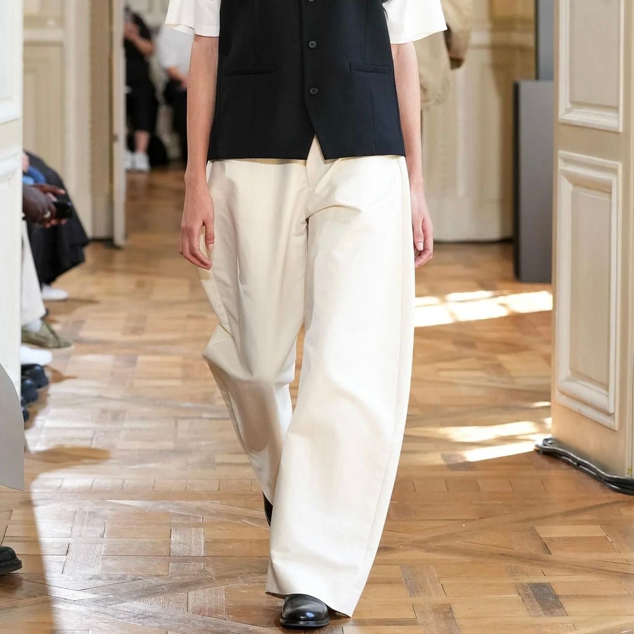 ssstein - 【残り一点】Double Weave Cotton Round Pants | ACRMTSM