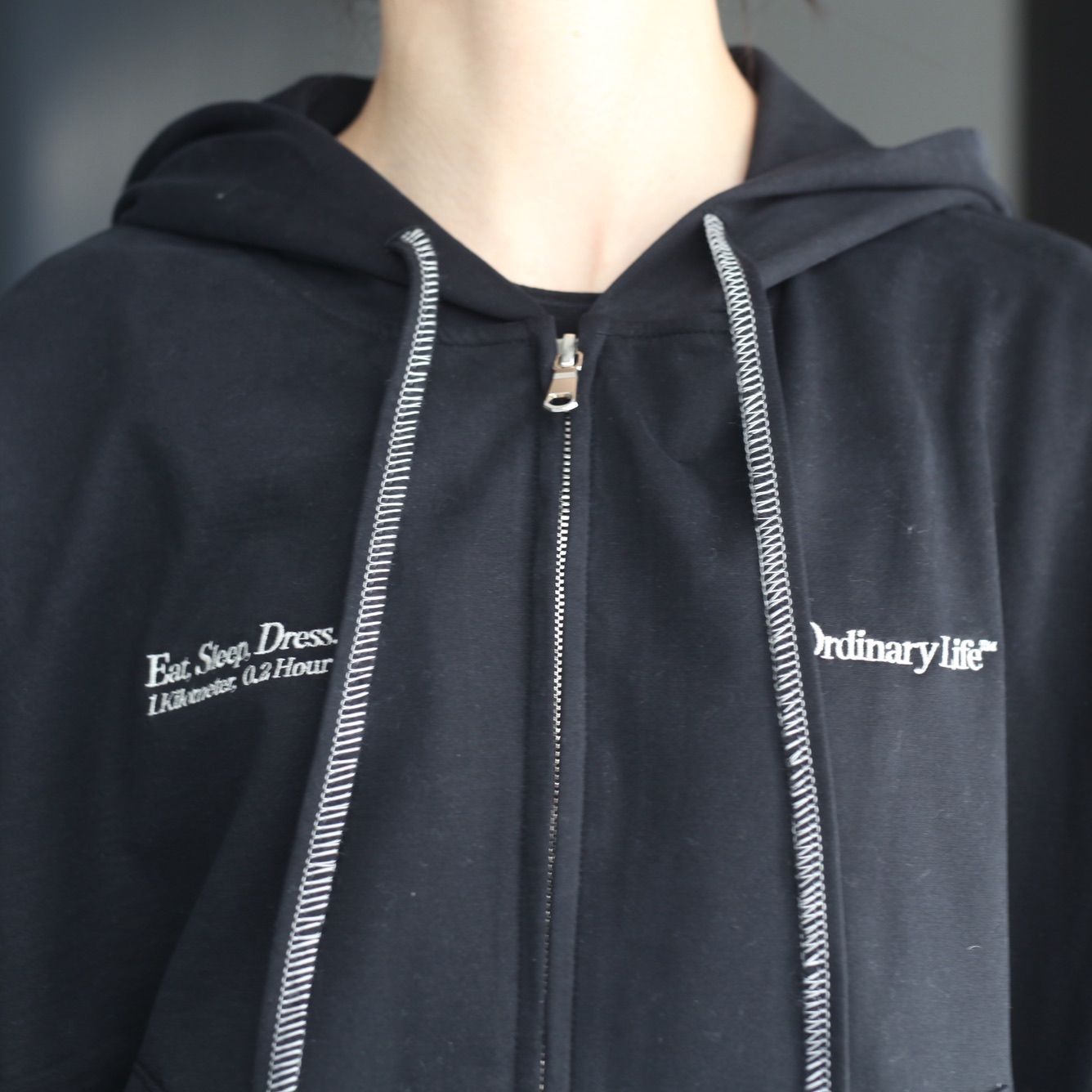SHINYAKOZUKA - 【残り一点】Ordinary Home Old Style Zip Hoodie