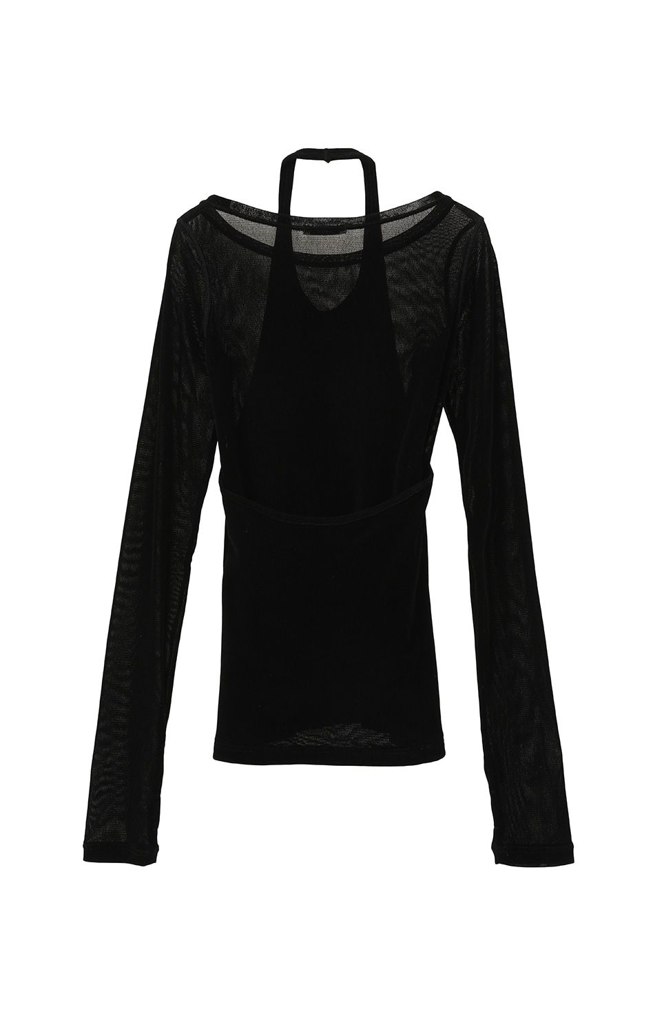 CLANE - ホルタートップス / ロングスリーブトップスセット - TULLE