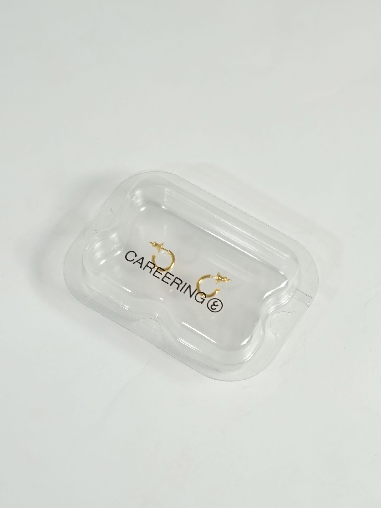 CAREERING - 【両耳用】プラシーボピアス PLACEBO 101(YW) シルバー925