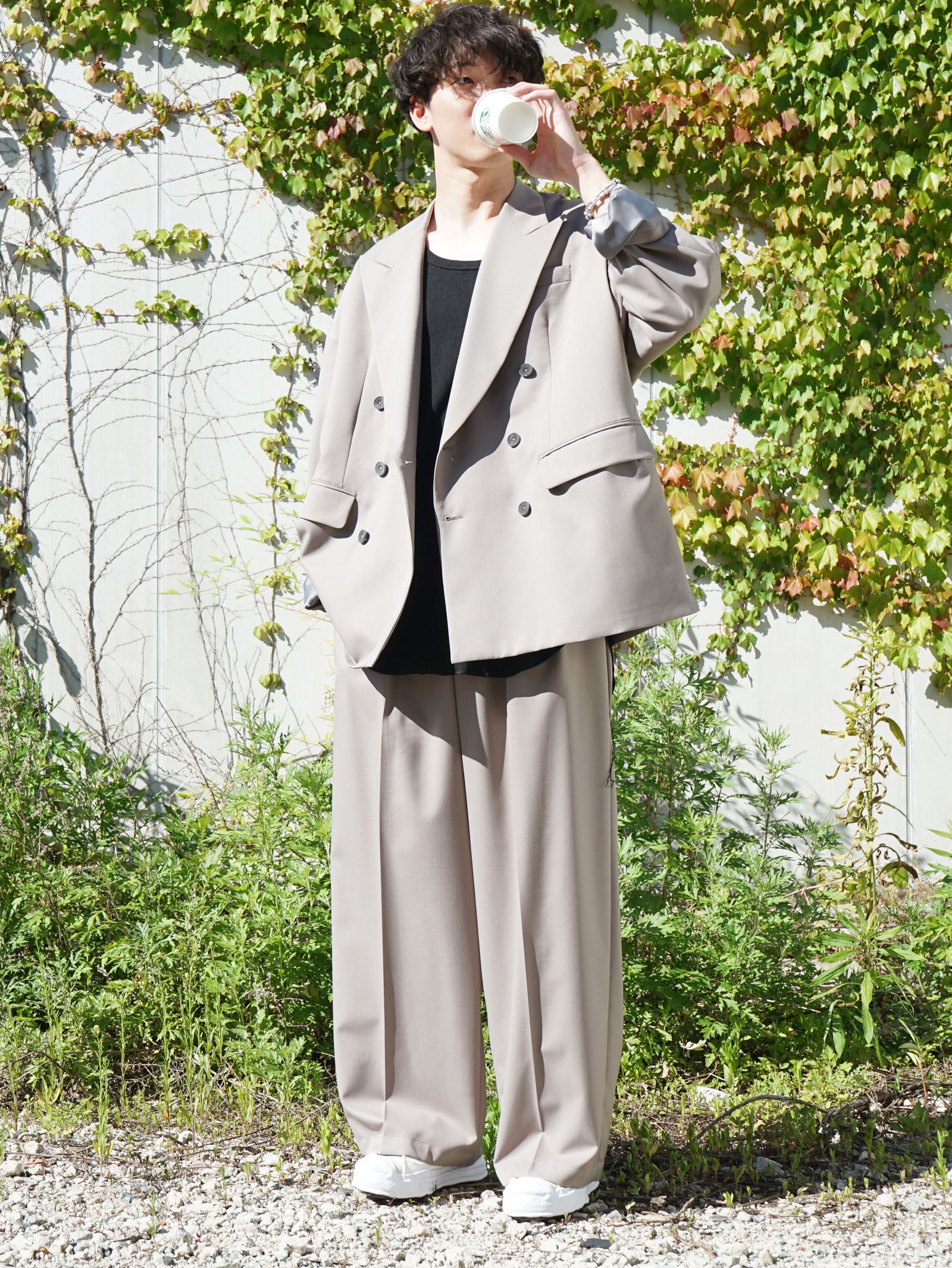 MAISON SPECIAL - オーバー テーラードジャケット - Wool Mix Prime