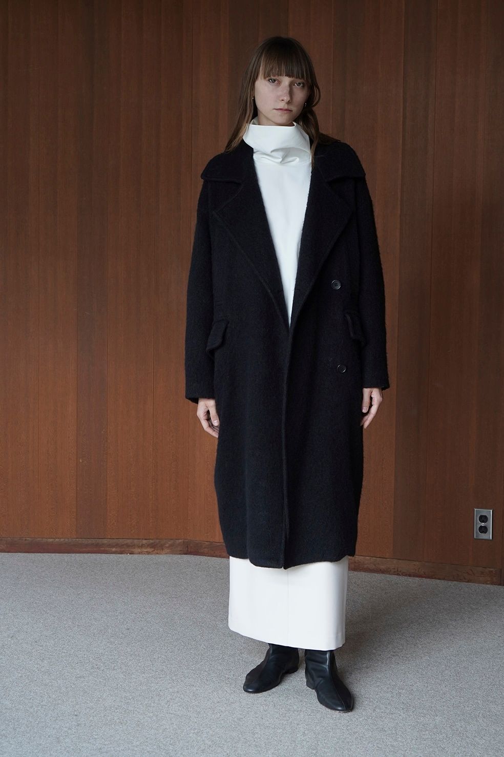 CLANE - コクーン オーバー コート - SHORT SHAGGY COCOON OVER COAT