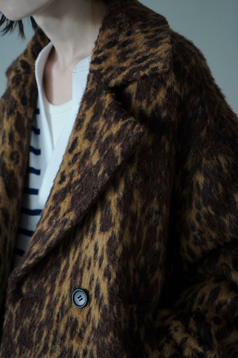 CLANE - オーバー ライン ダブル コート - OVER LINE DOUBLE COAT