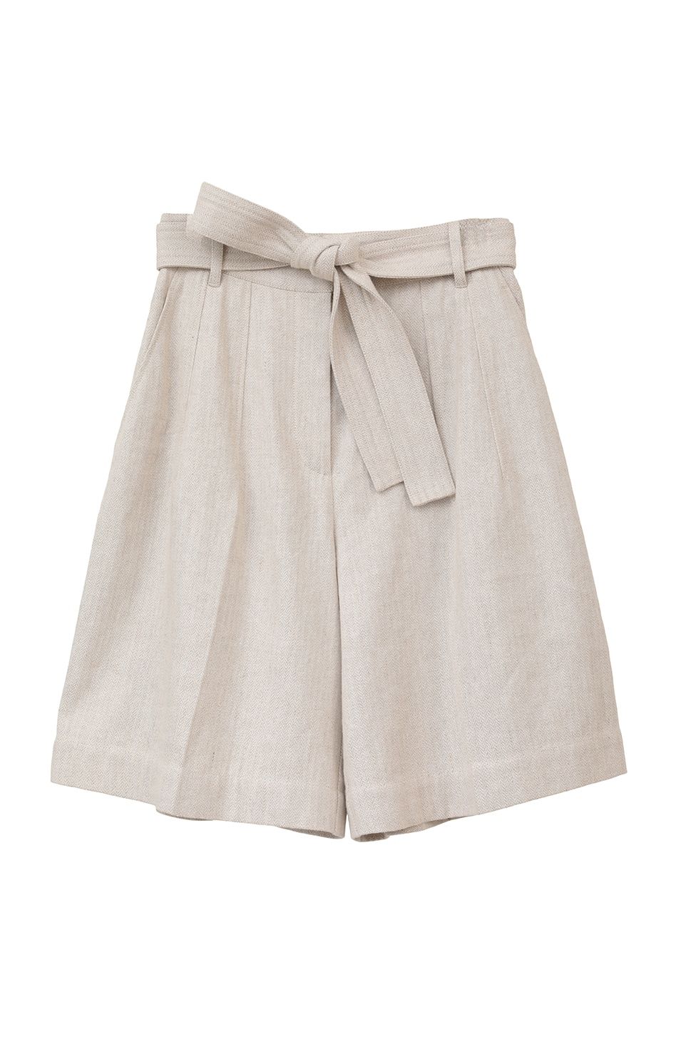 CLANE - ステッチベルトハーフパンツ - STITCH BELT HALF PANTS - MIX