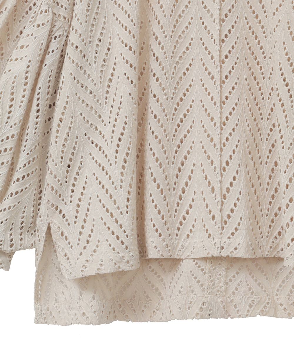 CLANE - カットレース 刺繍 トップス - CUT EMBROIDERY TOPS | ADDICT