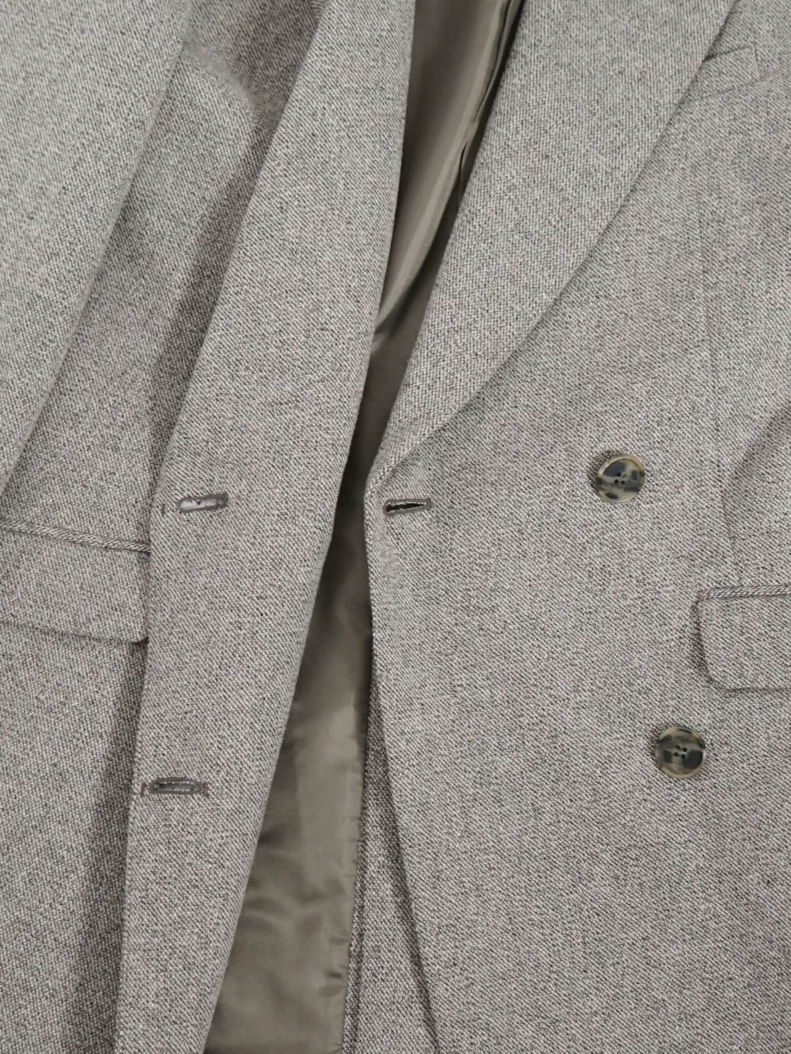 ETRE TOKYO - ピークドラペルウールジャケット - GREY | ADDICT WEB SHOP