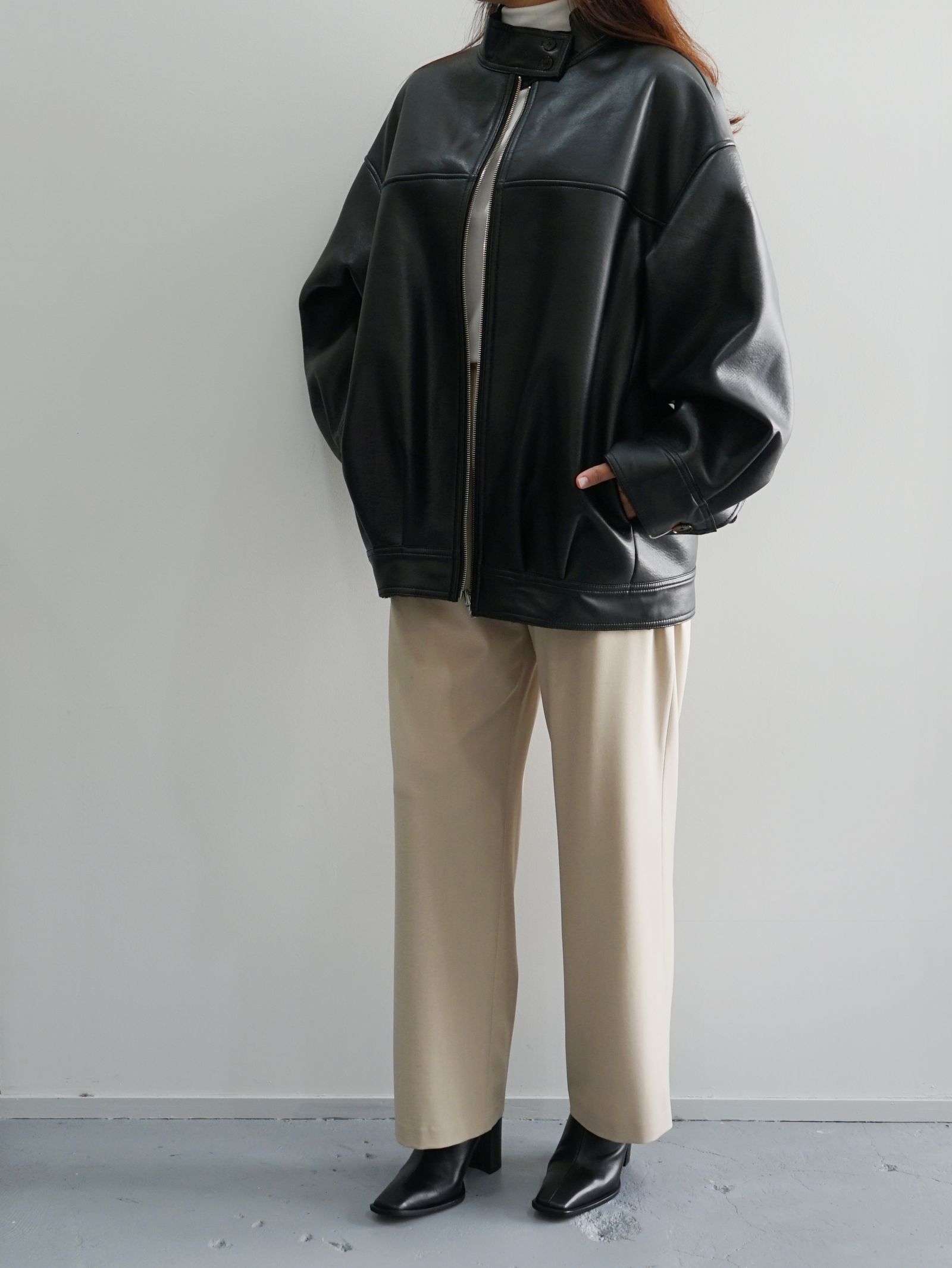 ETRE TOKYO - リバーシブルボアブルゾン - BLACK | ADDICT WEB SHOP