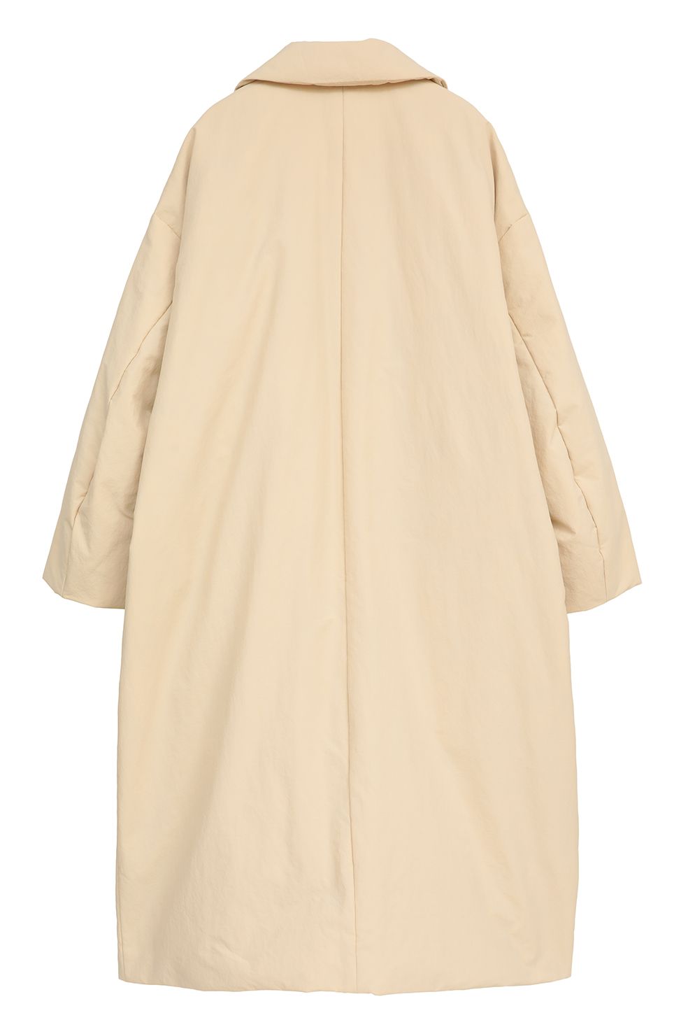 CLANE - カラーダウン チェスターコート アイボリー - COLOR DOWN