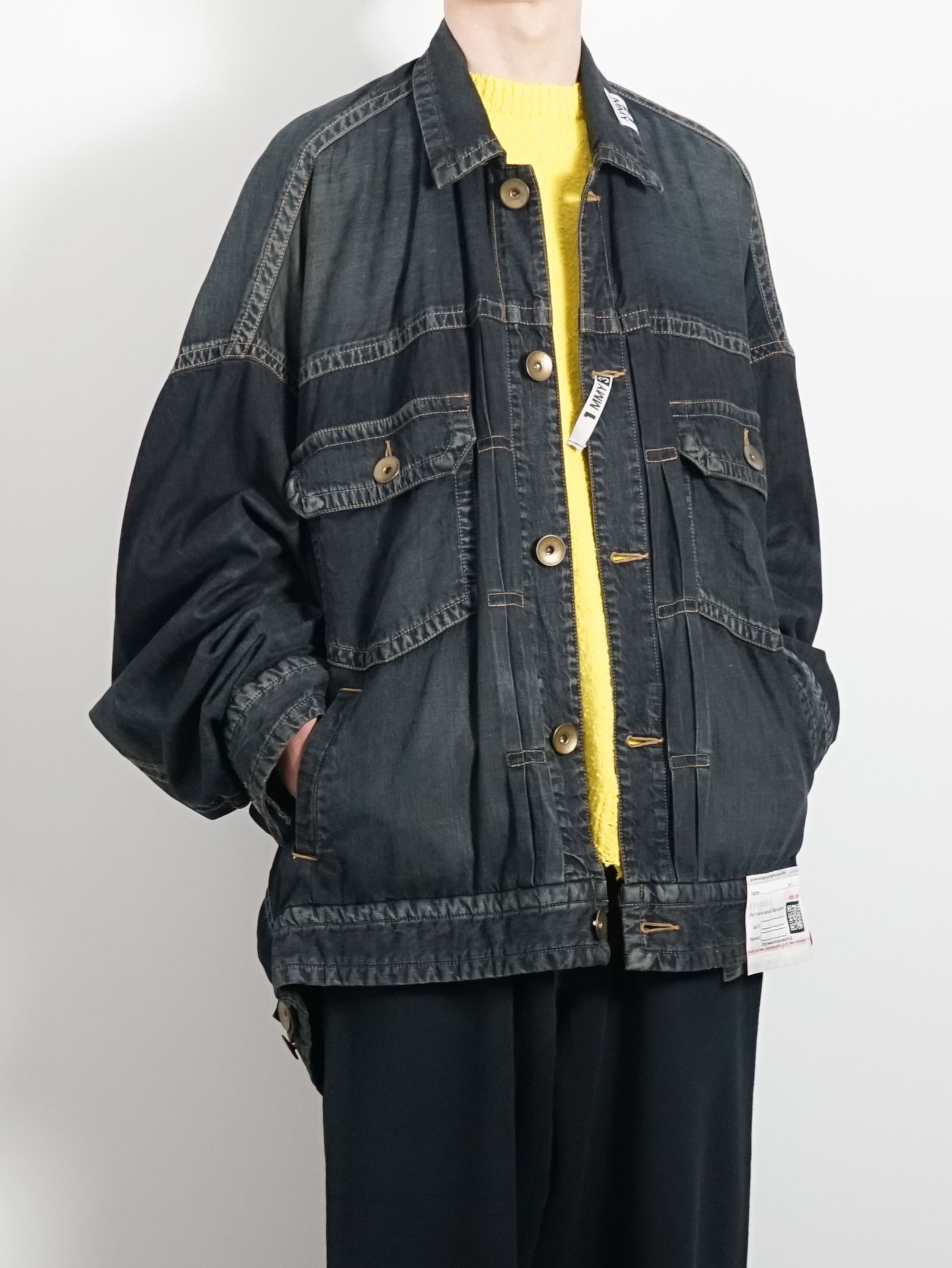 Maison MIHARA YASUHIRO - スーパービッグデニムジャケット - Huse