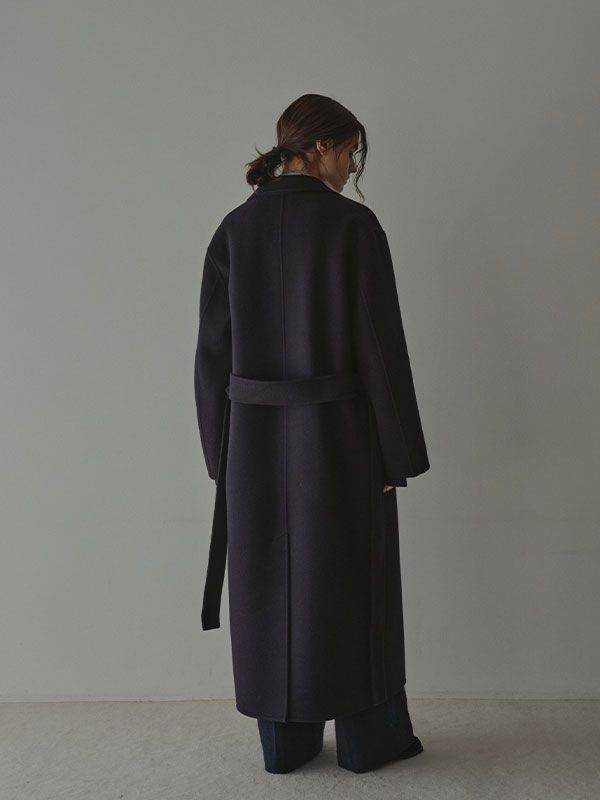 ETRE TOKYO - メルトンロングリバーコート (CAMEL) | ADDICT WEB SHOP