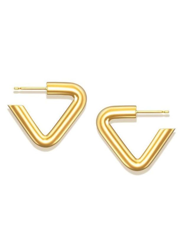 CAREERING - 【両耳用】 TRIANGLE 701 (SV) トライアングル ピアス