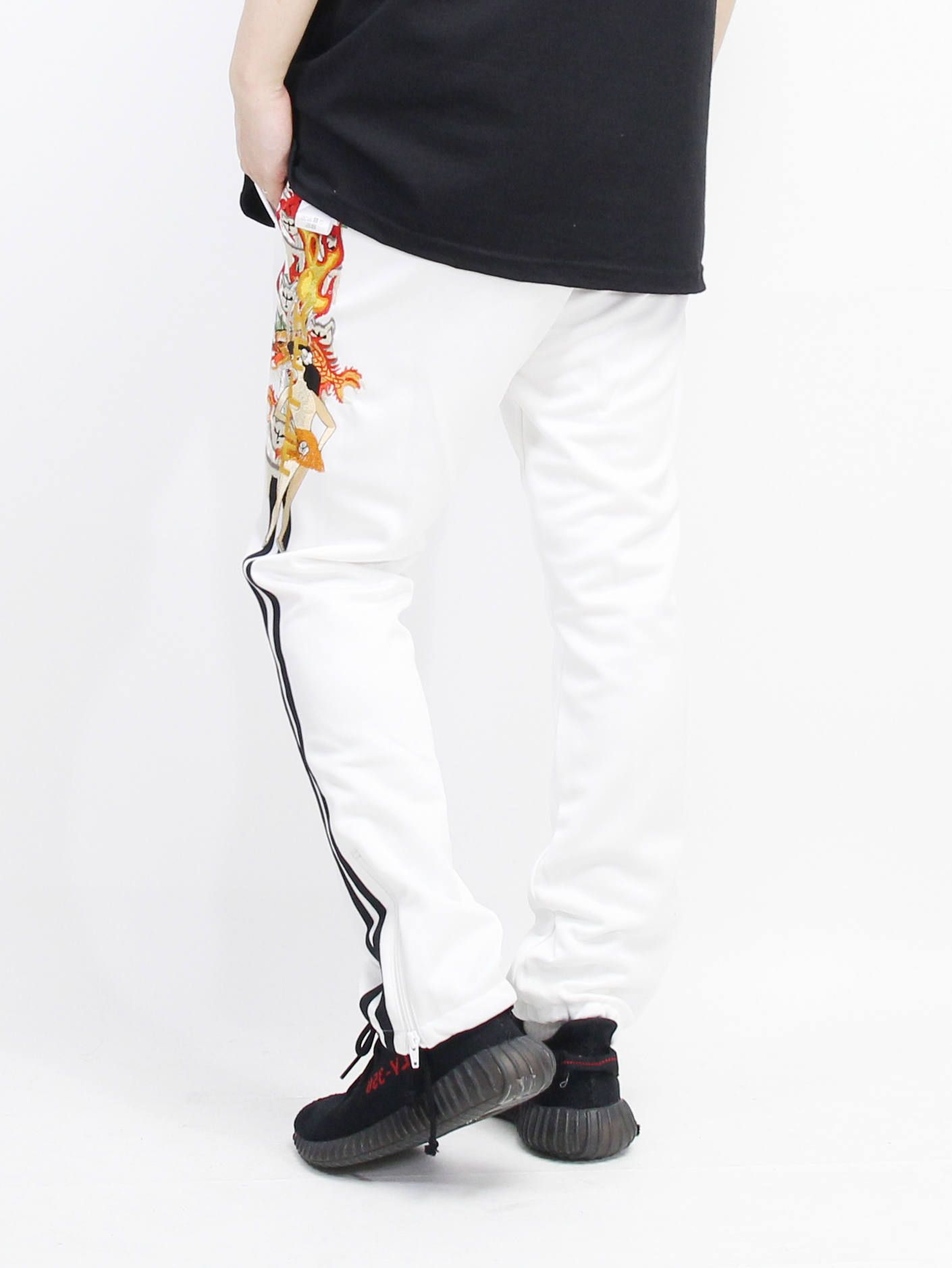 doublet - カオス刺繍ジャージーパンツ - CHAOS EMBROIDERY TRACK