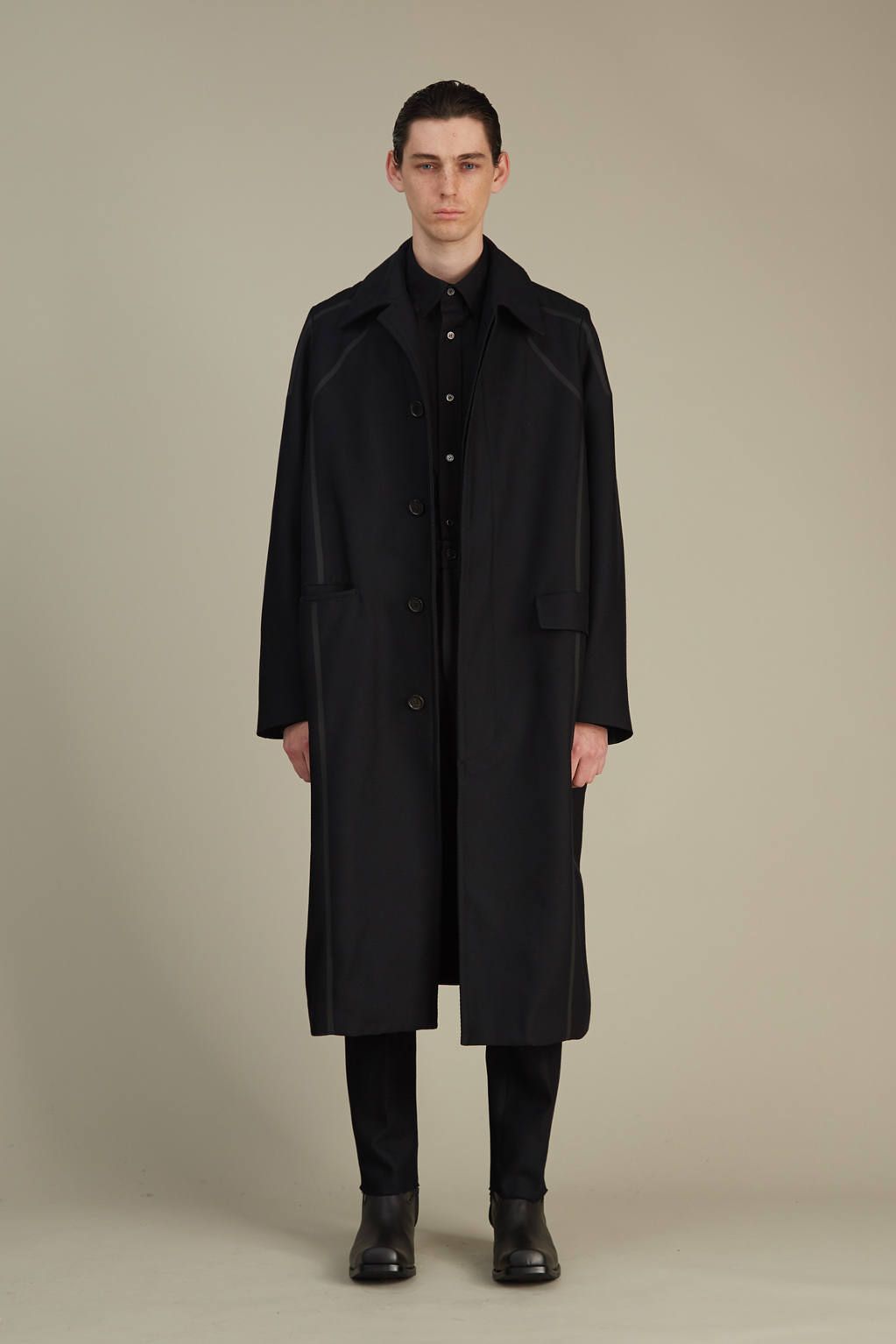 CHRISTIAN CHRISTIAN DADA 刺繍入りトレンチコート Lサイズ