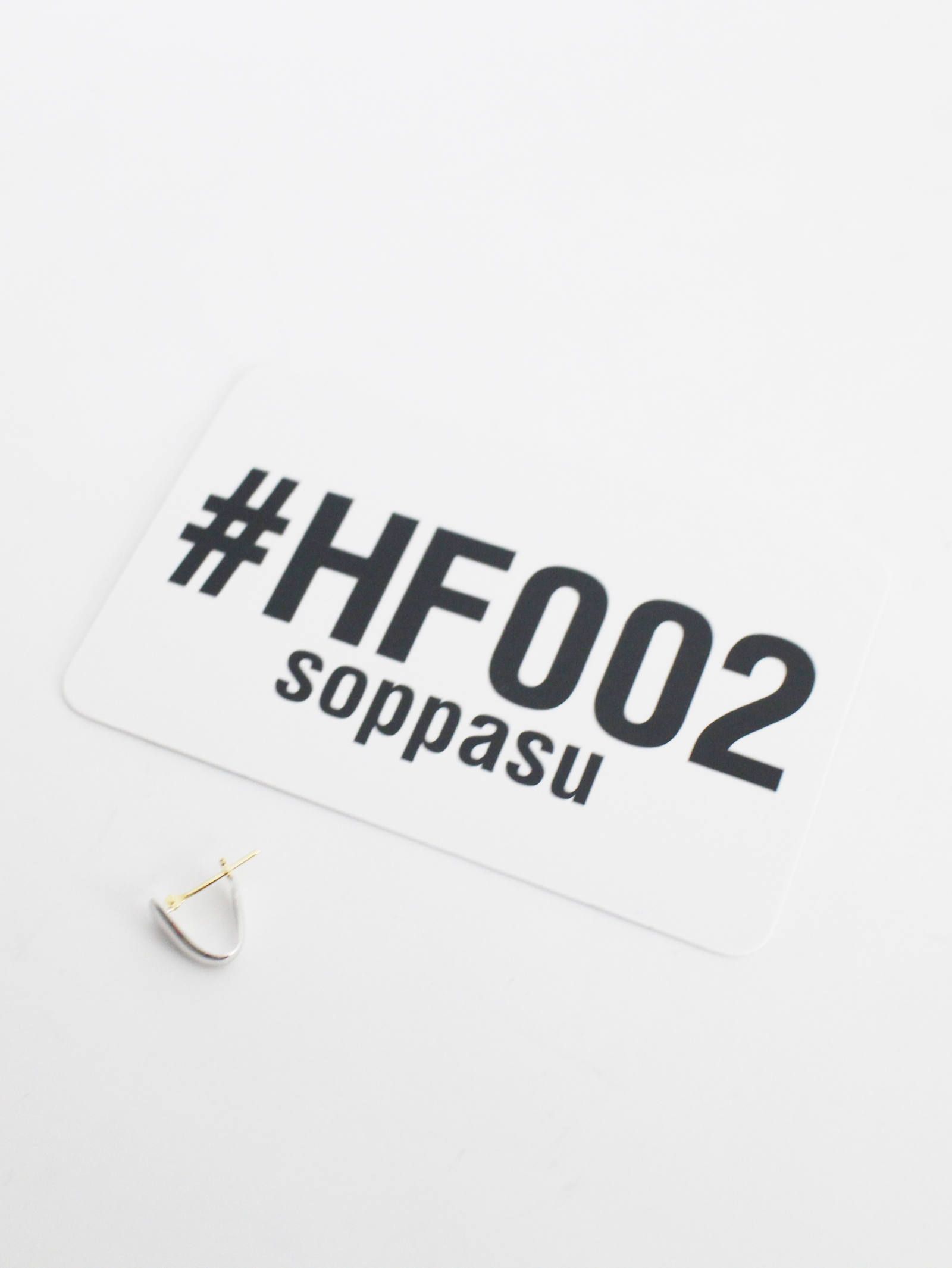 CAREERING - 【片耳用】藤原ヒロシ コラボ ピアス HF 002 シルバー