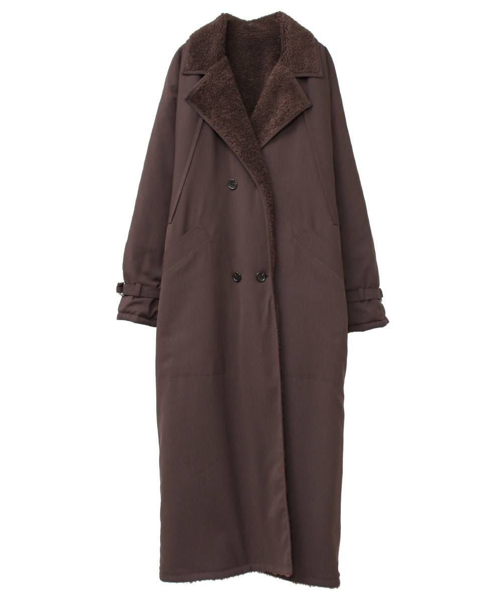 CLANE - リバーシブルミリタリーロングコート - REVERSIBLE MILITARY