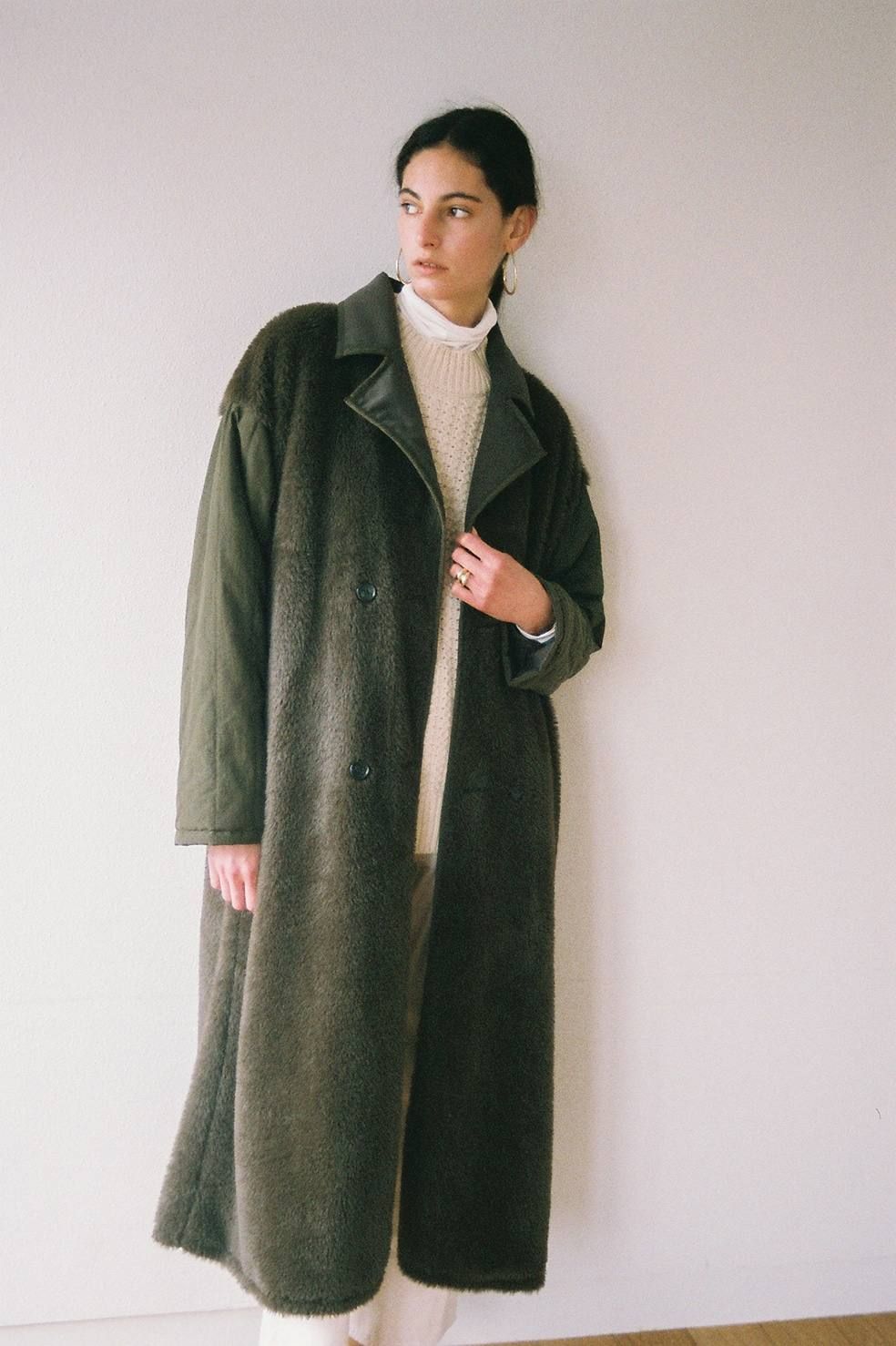 CLANE - リバーシブルミリタリーロングコート - REVERSIBLE MILITARY