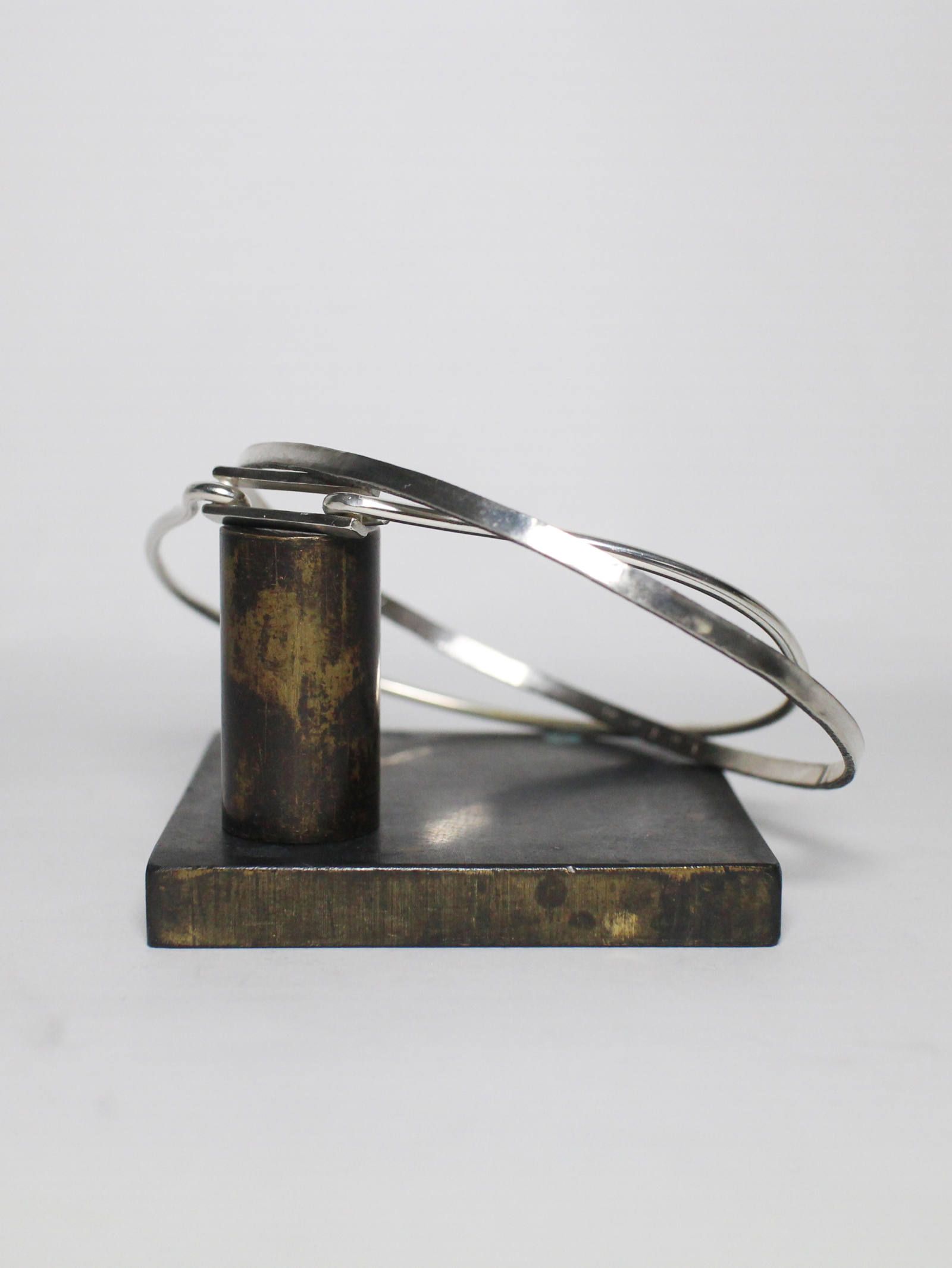 iolom - 2連シルバーバングル | ADDICT WEB SHOP