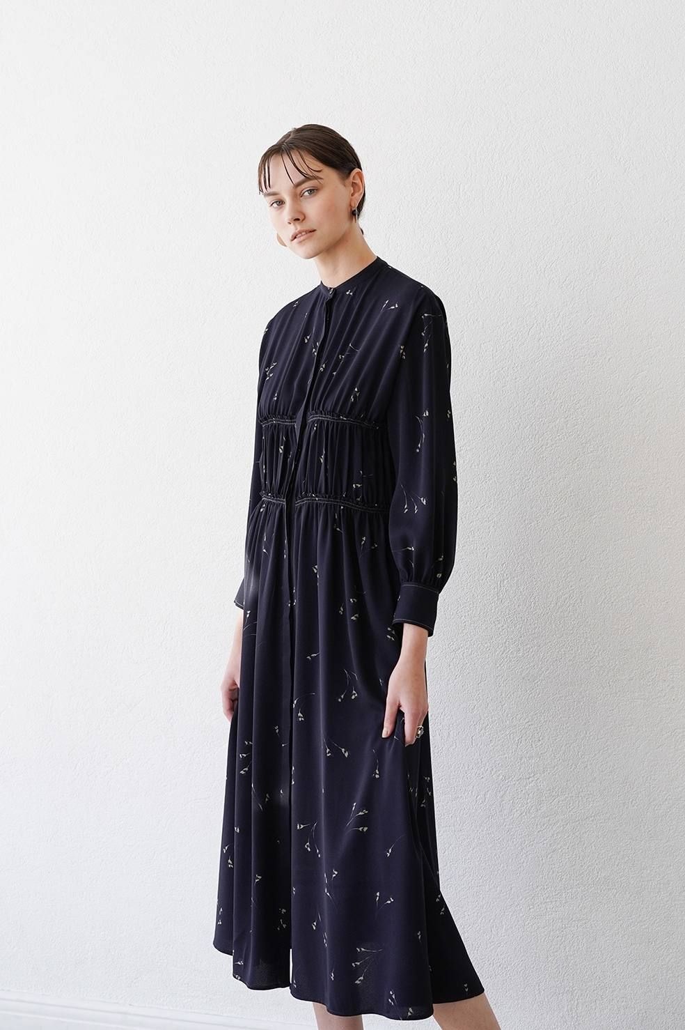 CLANE - フラワーステッチワンピース - SPRINKLE FLOWER STITCH ONE