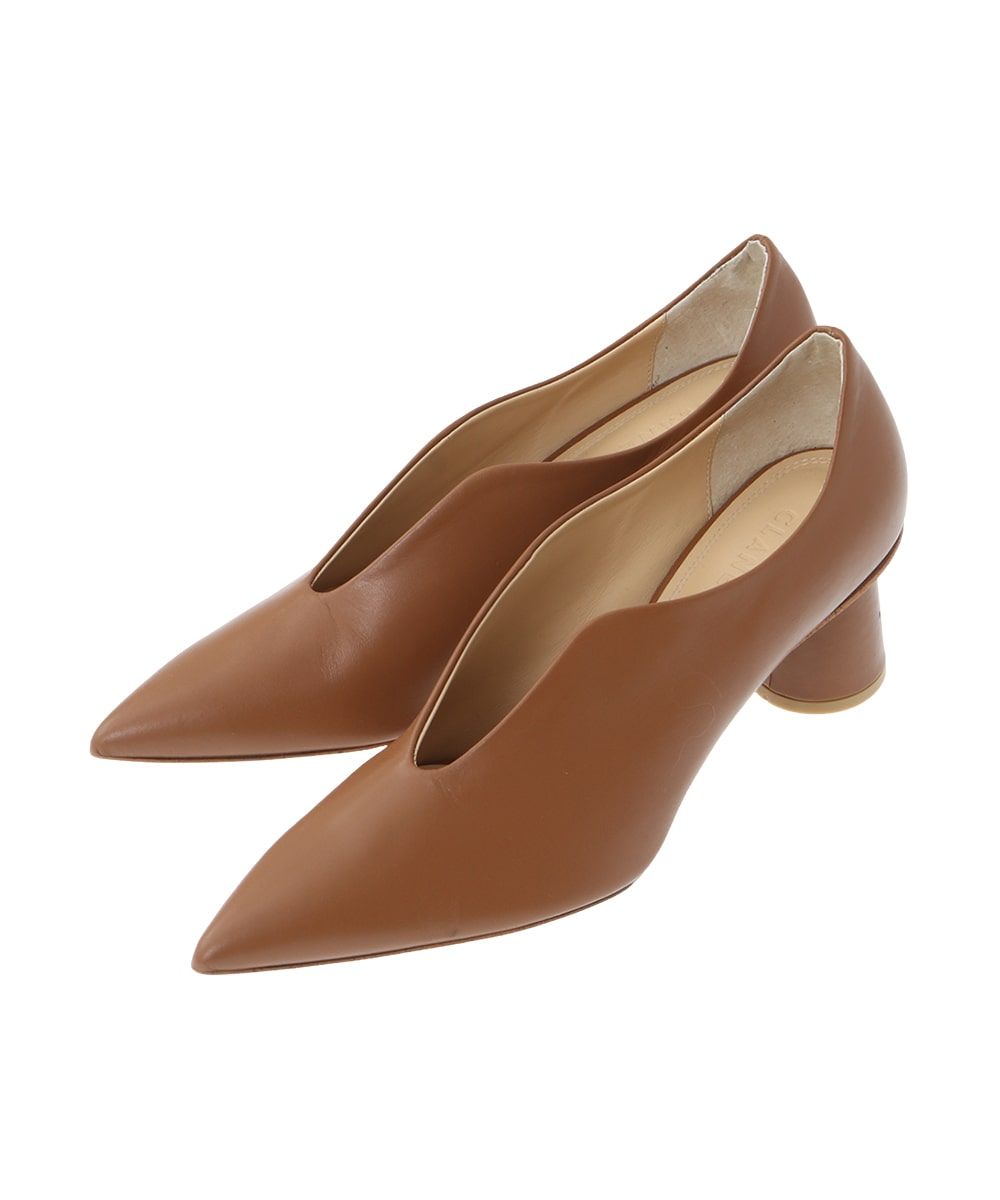 CLANE - ウェーブスクエアパンプス - POINTED WAVE PUMPS | ADDICT WEB
