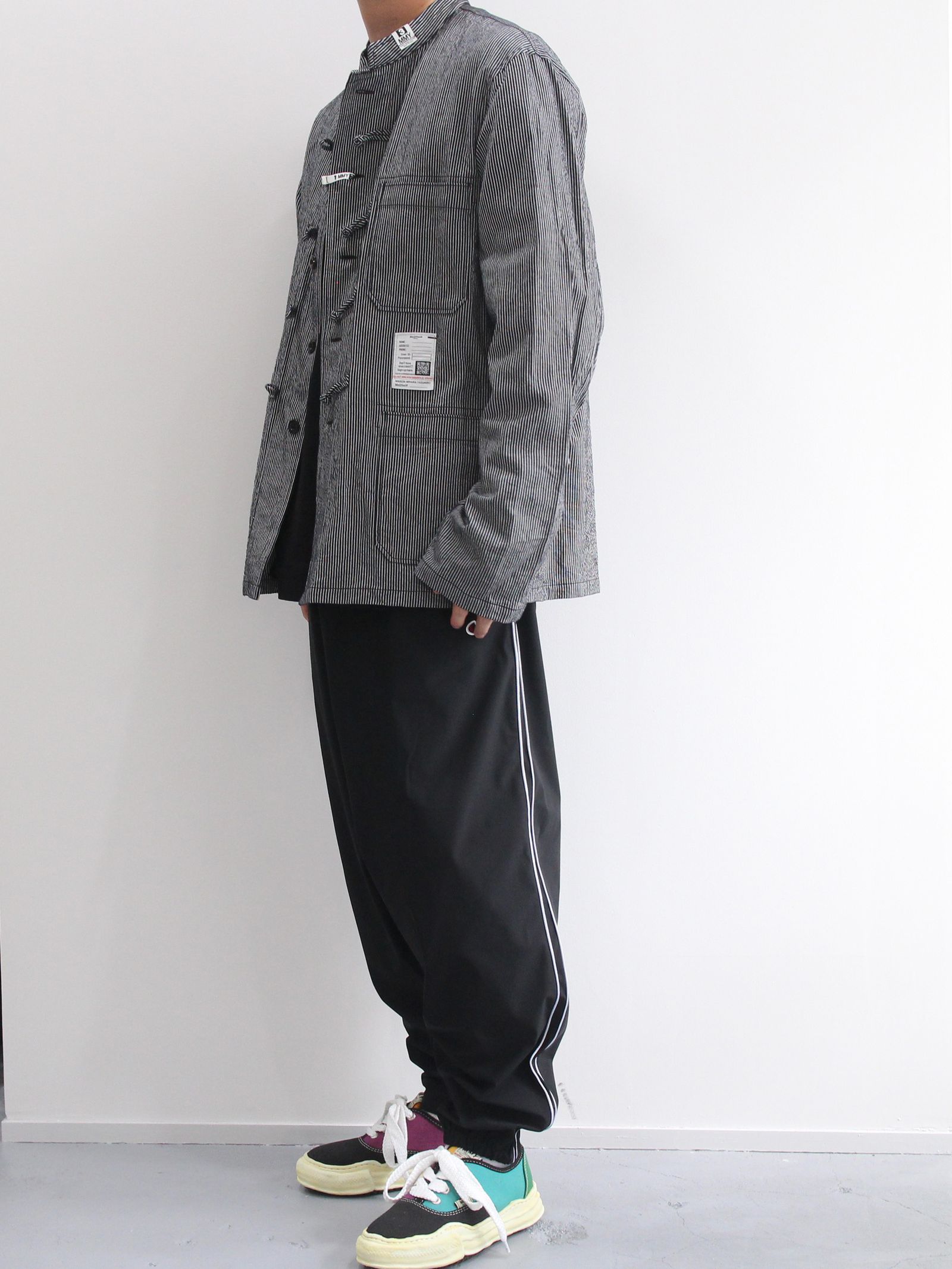 Maison MIHARA YASUHIRO - ツイステッドダブルウエストパンツ