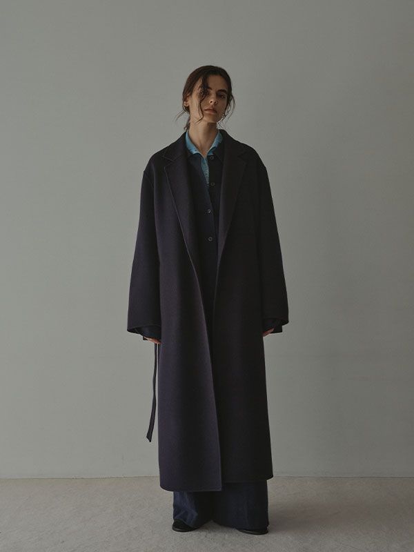 ETRE TOKYO - メルトンロングリバーコート (CAMEL) | ADDICT WEB SHOP