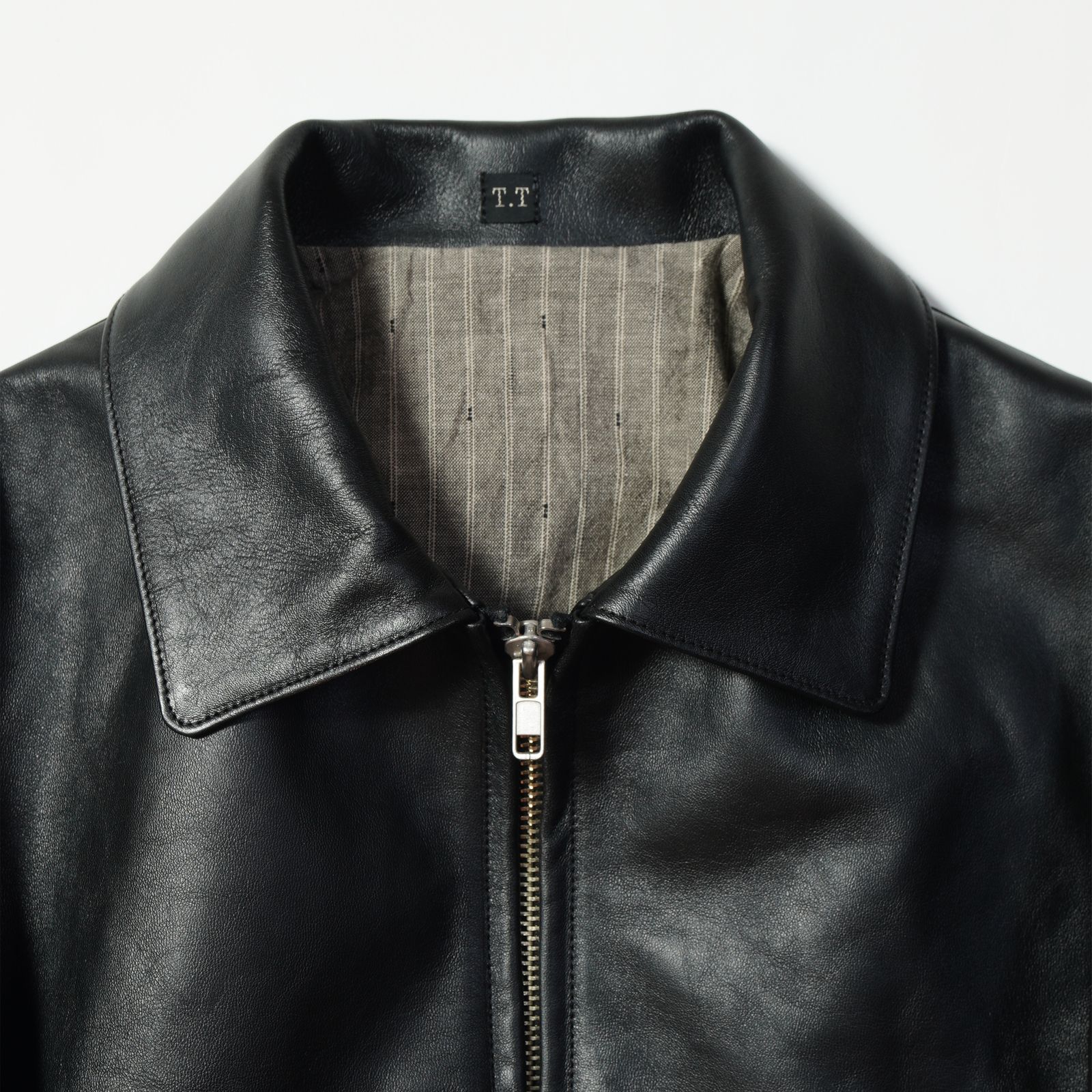 T.T - LOT.806 C.1950'S Single Leather Jacket - TAIGA TAKAHASHI