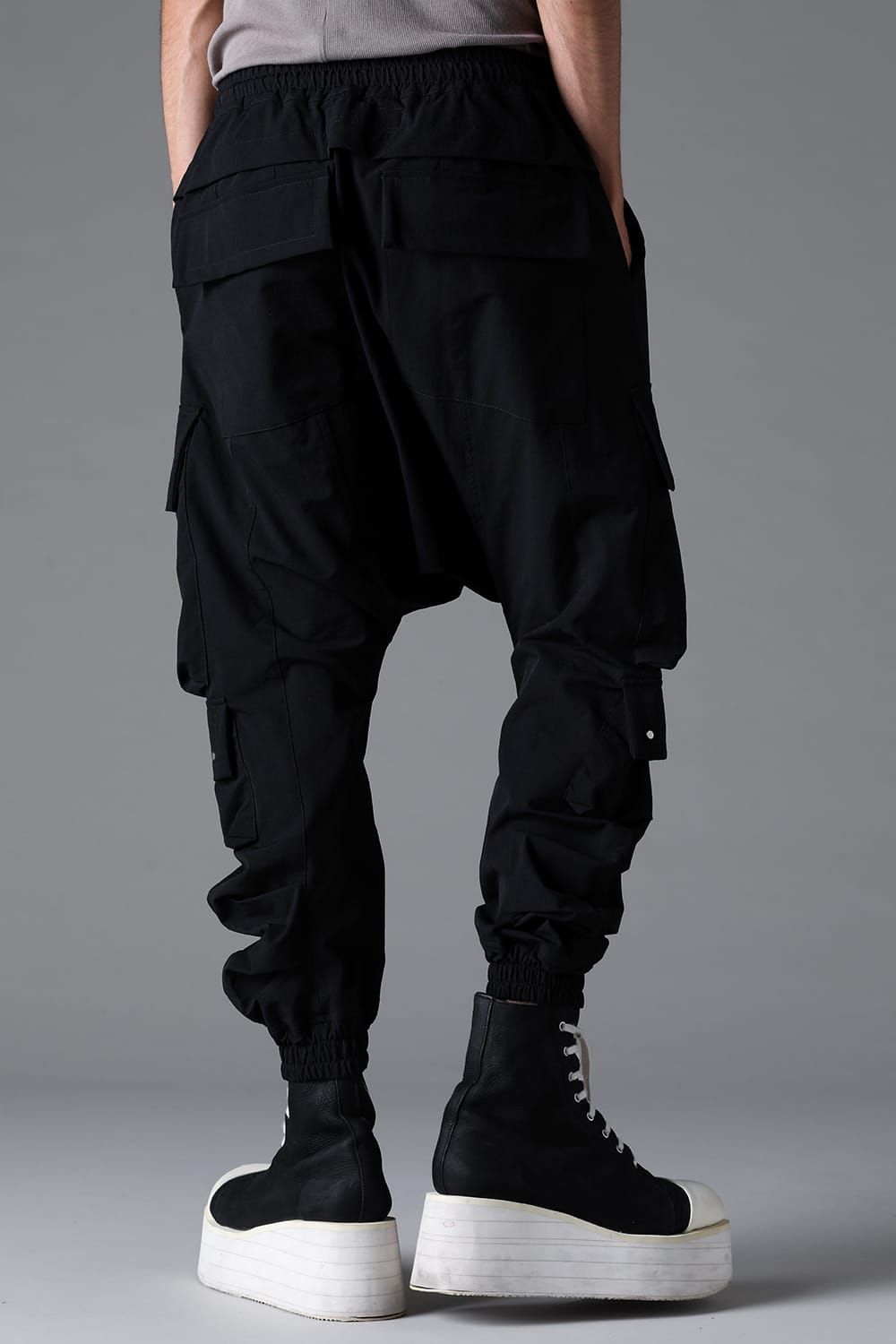 A.F ARTEFACT - Stretch Nylon Military Sarouel Pants