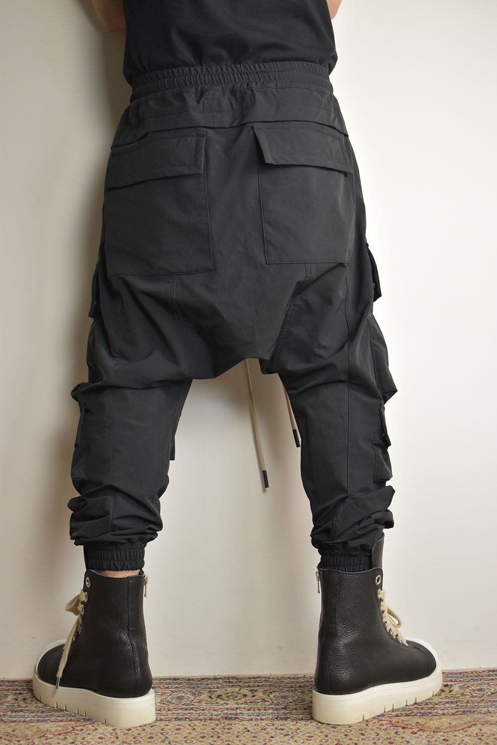 A.F ARTEFACT - Stretch Nylon Military Sarrouel Pants