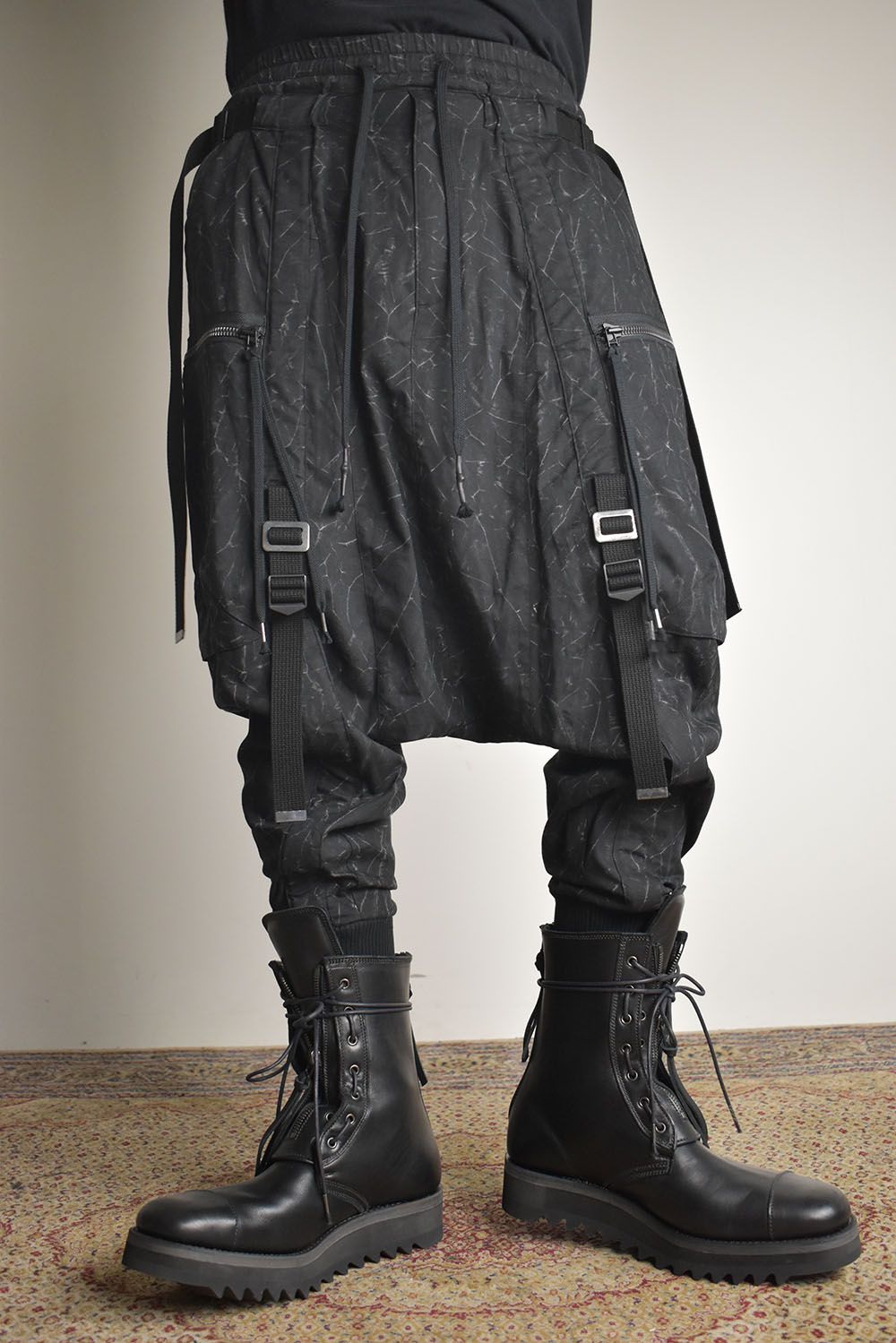 d.hygen ディーハイゲン ウールレイヤードクロップドパンツ アルチザン