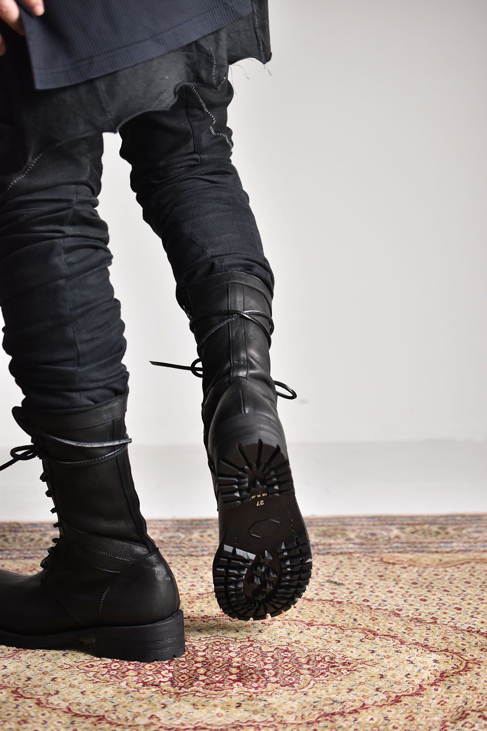 ISAMU KATAYAMA BACKLASH - Double Shoulder Combat Boots