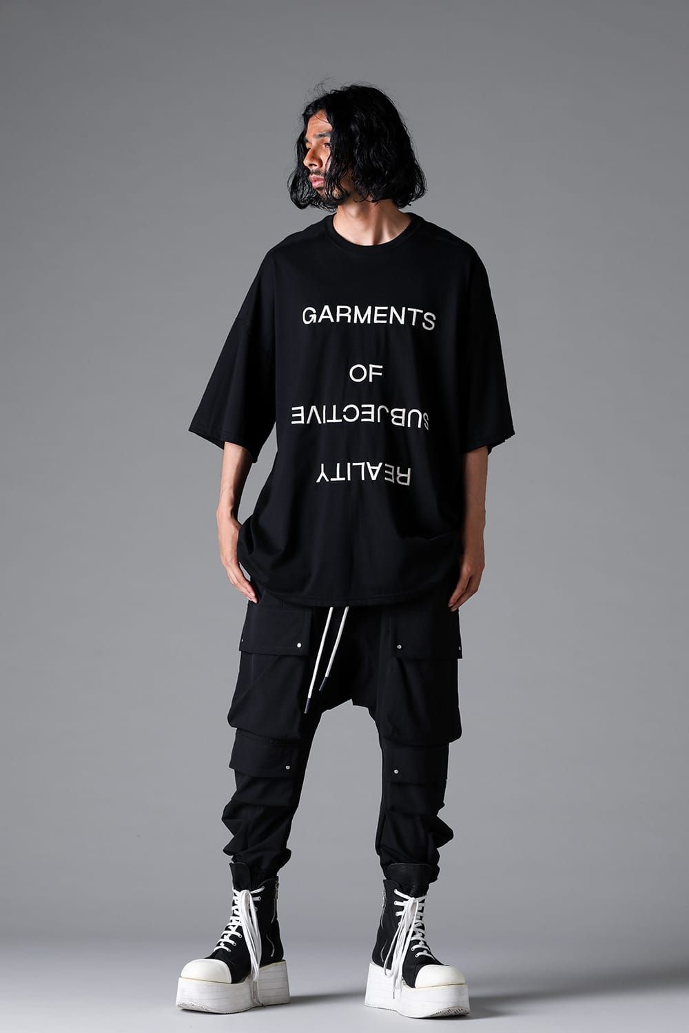 A.F ARTEFACT - Stretch Nylon Military Sarouel Pants