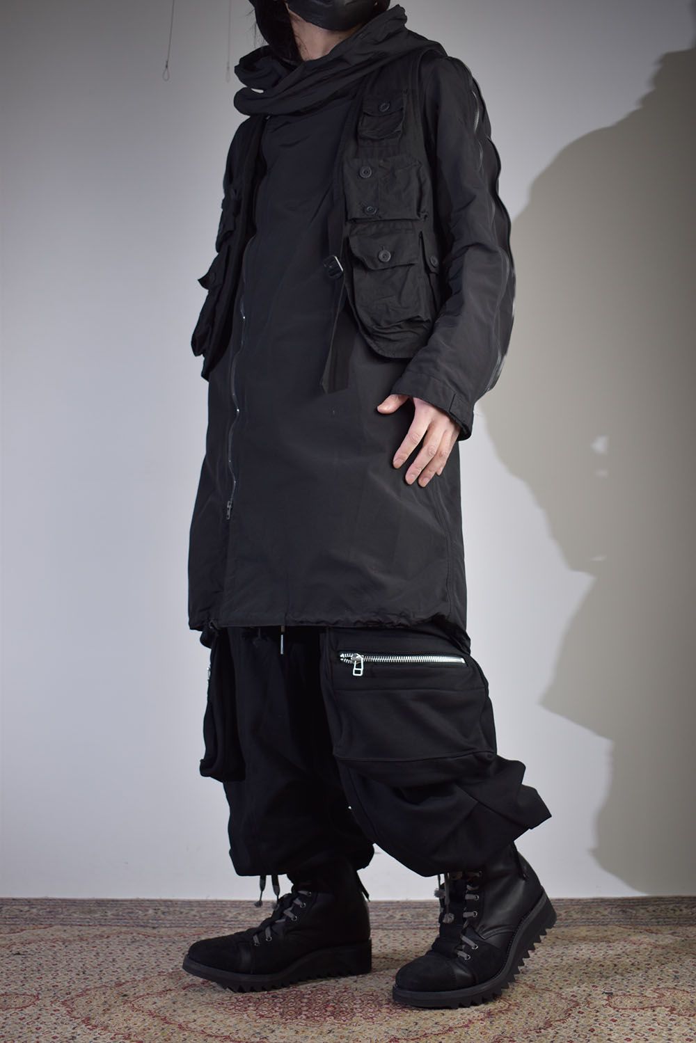 スウェットワイドパンツ × モッズコート | 3719 | ALTRA