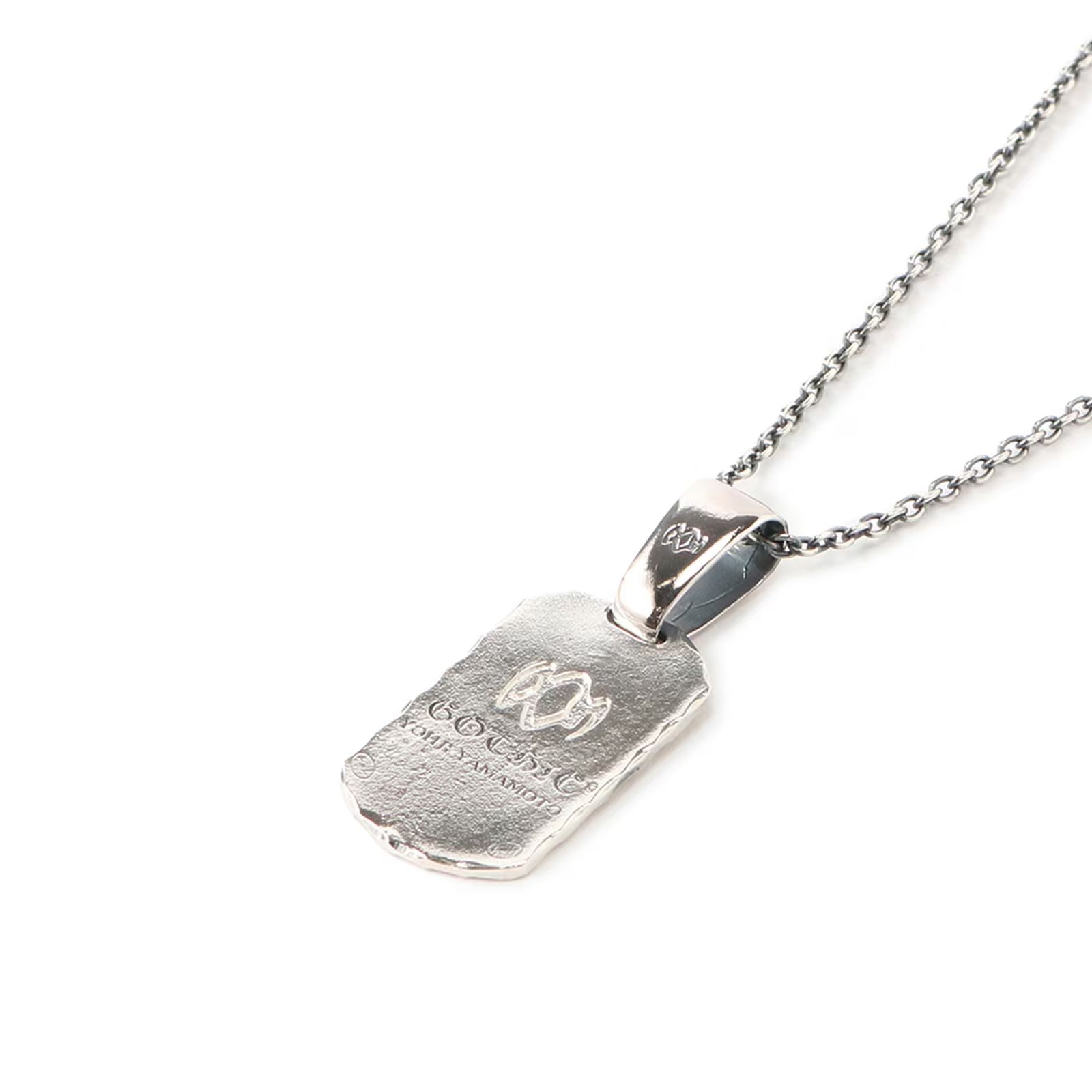 GOTHIC YOHJI YAMAMOTO - GOTHIC YOHJI YAMAMOTO DOG TAG PENDANT