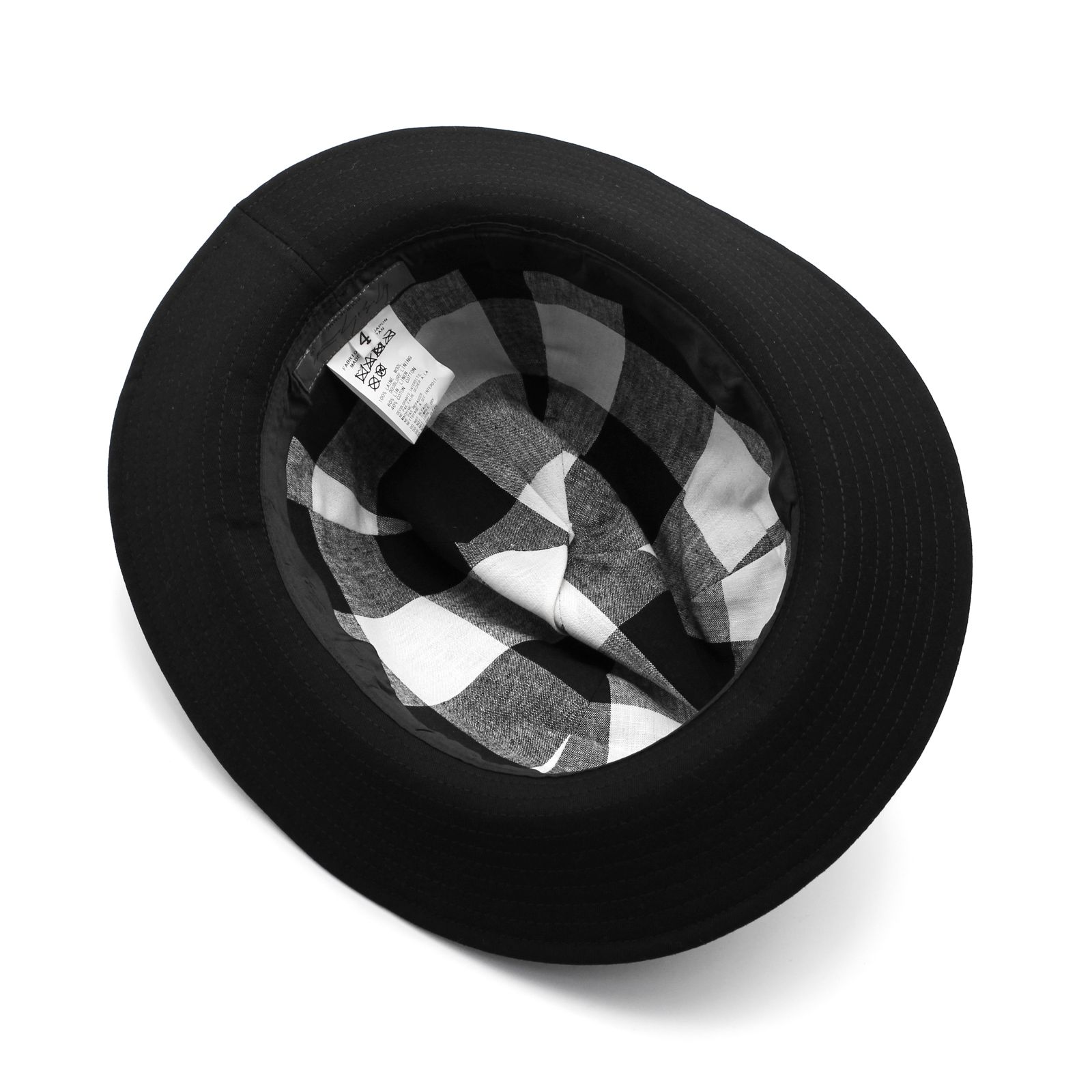 yohji yamamoto - pour homme | フェドラハット (メンズ) / ブラック