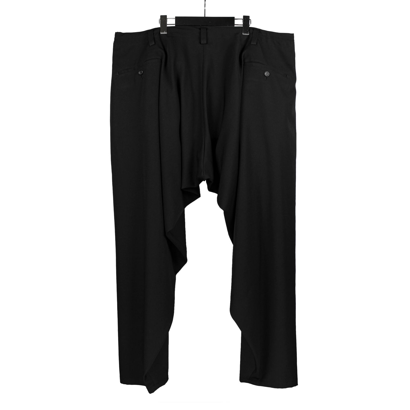 yohji yamamoto - pour homme 内股ドレープパンツ / HJ-P18-100