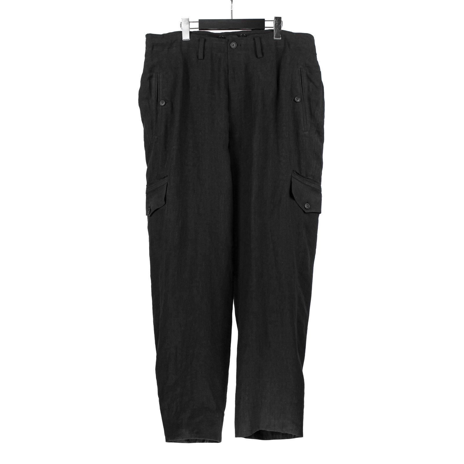 Y's Yohji Yamamoto リネン混 マッキン サルエル パンツ YOHJI