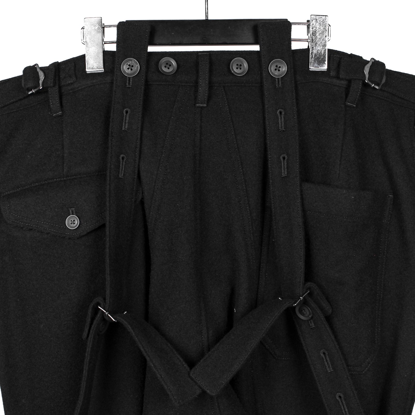 yohji yamamoto - pour homme 金具付きサスペンダーP / HX-P38-118