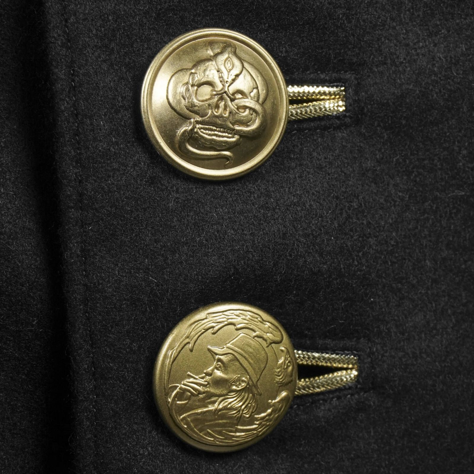 Yohji Yamanoto ブッダバッジ ブローチ Yohji Yamanoto ブッダバッジ