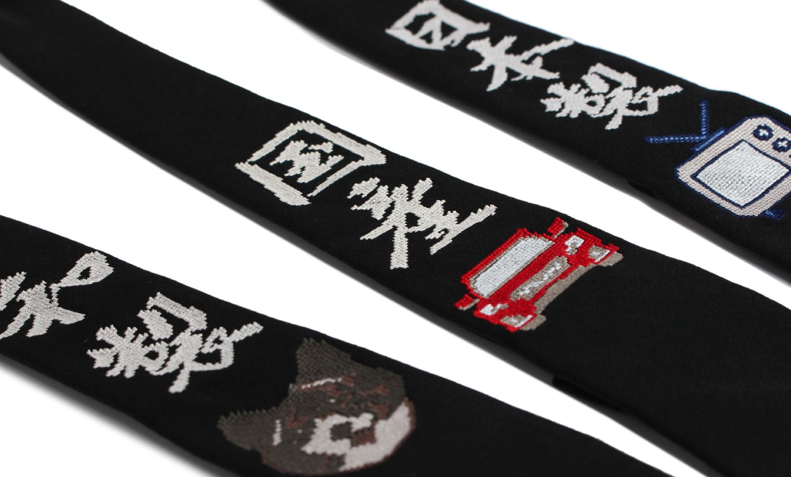 Yohji Yamamoto 刺繍 ネクタイ / エンブロイダリータイ - ヨウジ