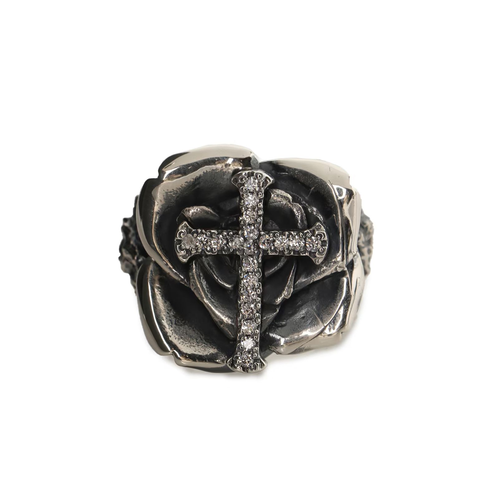 GOTHIC YOHJI YAMAMOTO - GOTHIC YOHJI YAMAMOTO CROSS ROSE RING