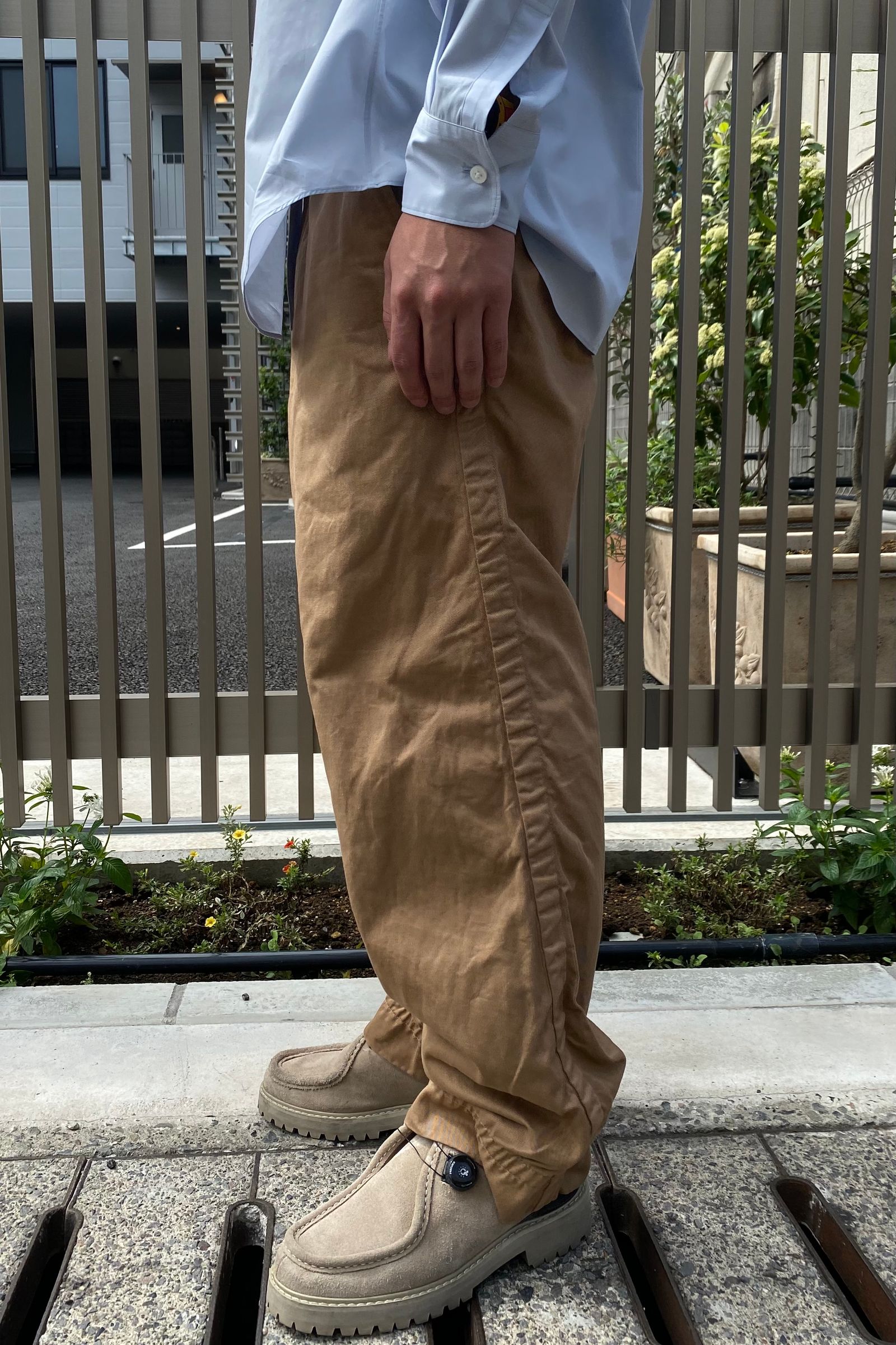 kolor BEACON 2025SS パッカリングパンツ kolor beacon パッカリング