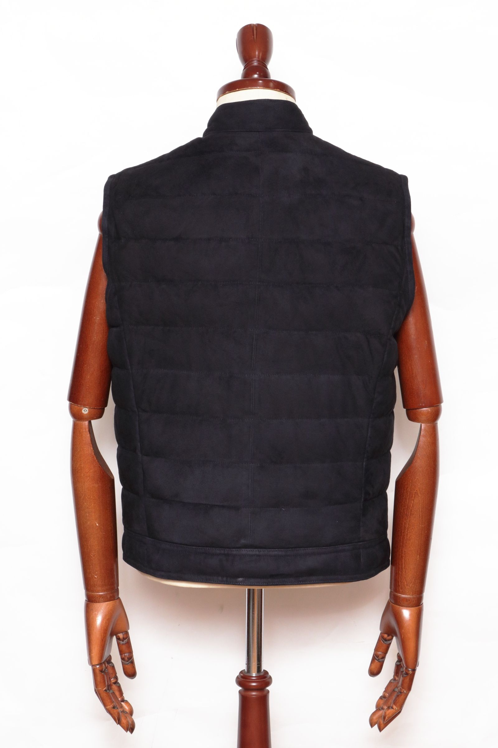 EMMETI - JURI D.VEST ゴートスキンスエード シングル ダブルジップ