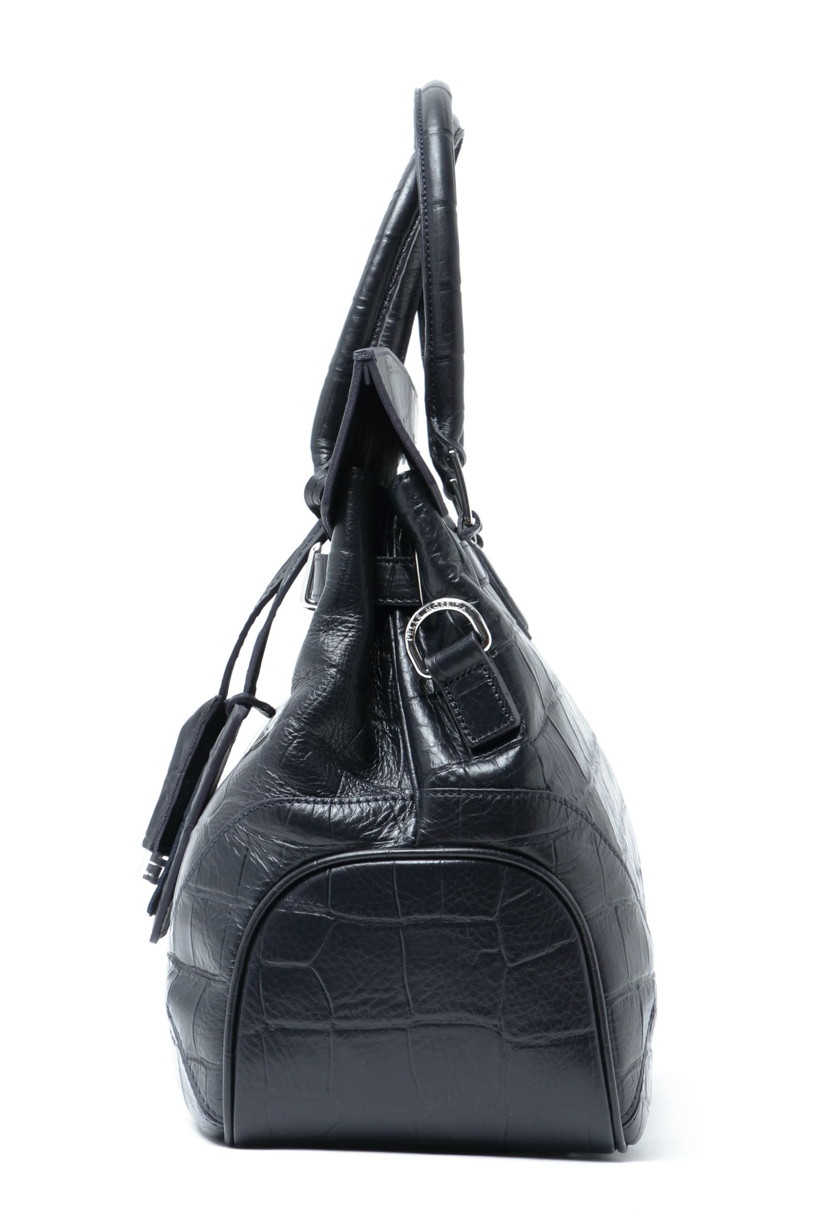 PELLE MORBIDA - Maiden Voyageシリーズ クロコダイル風型押しレザー