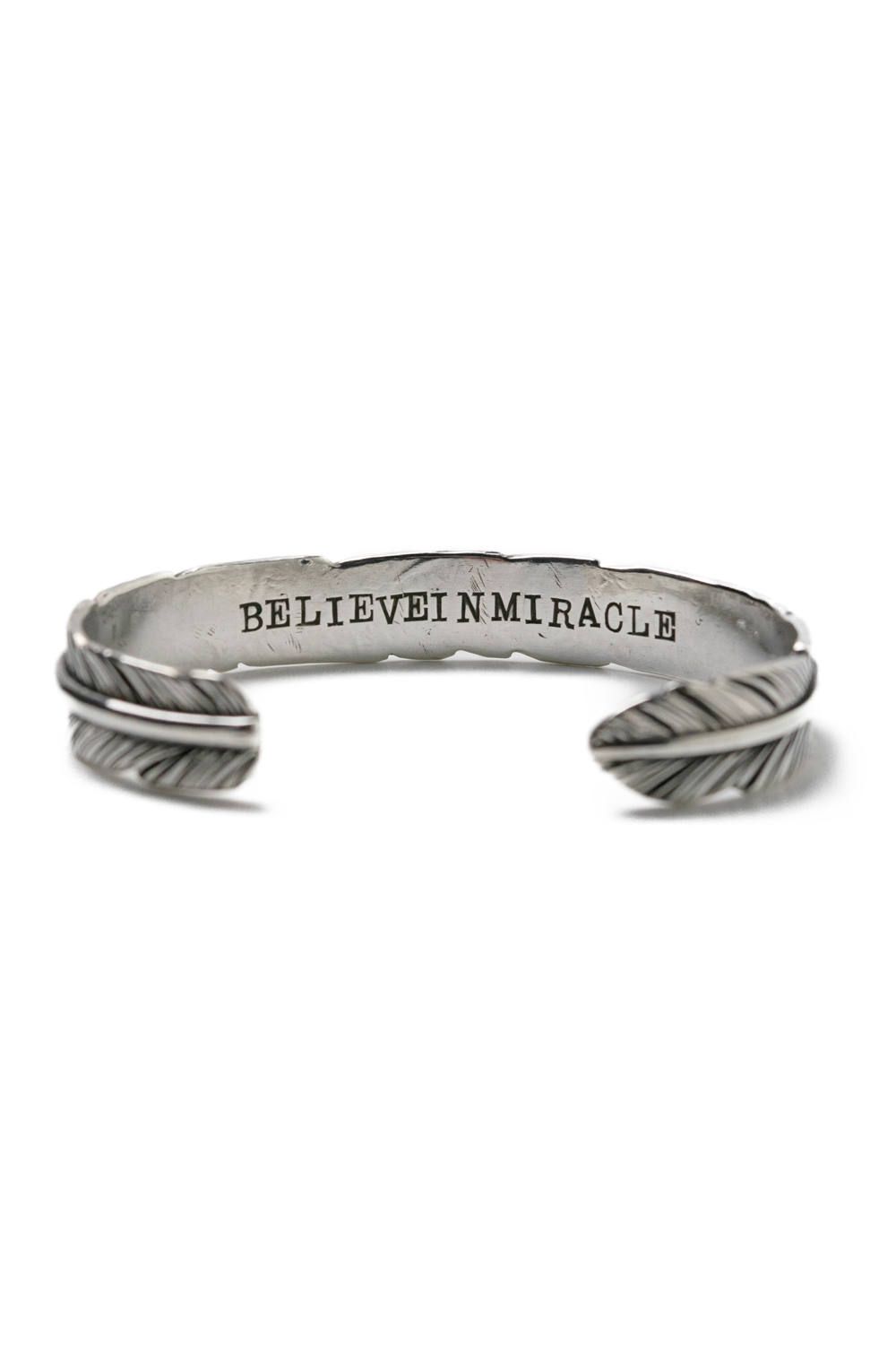 Believe in miracle ブレスレット 925 定価6万円 通販ファッション