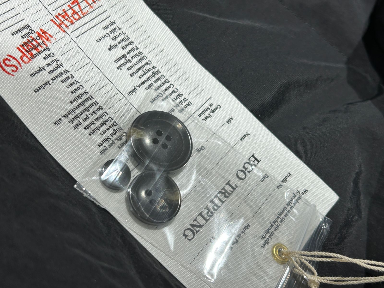 EGO TRIPPING - AIRVALM / バルマカンコート / ブラック | BRYAN