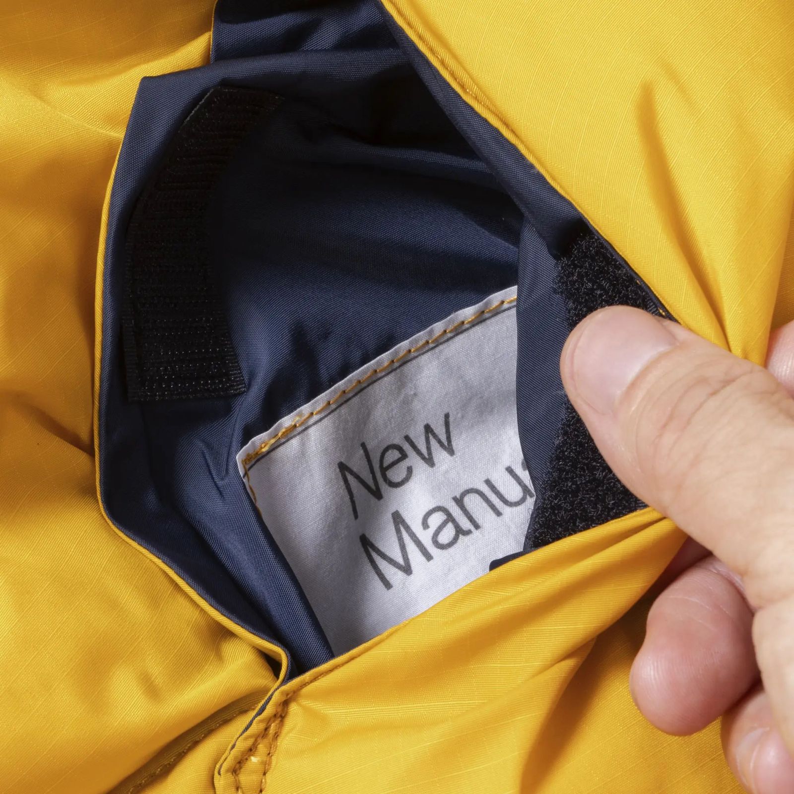 New Manual - ＃032 REVERSIBLE DOWN VEST / ROCKY MOUNTAIN （YELLOW
