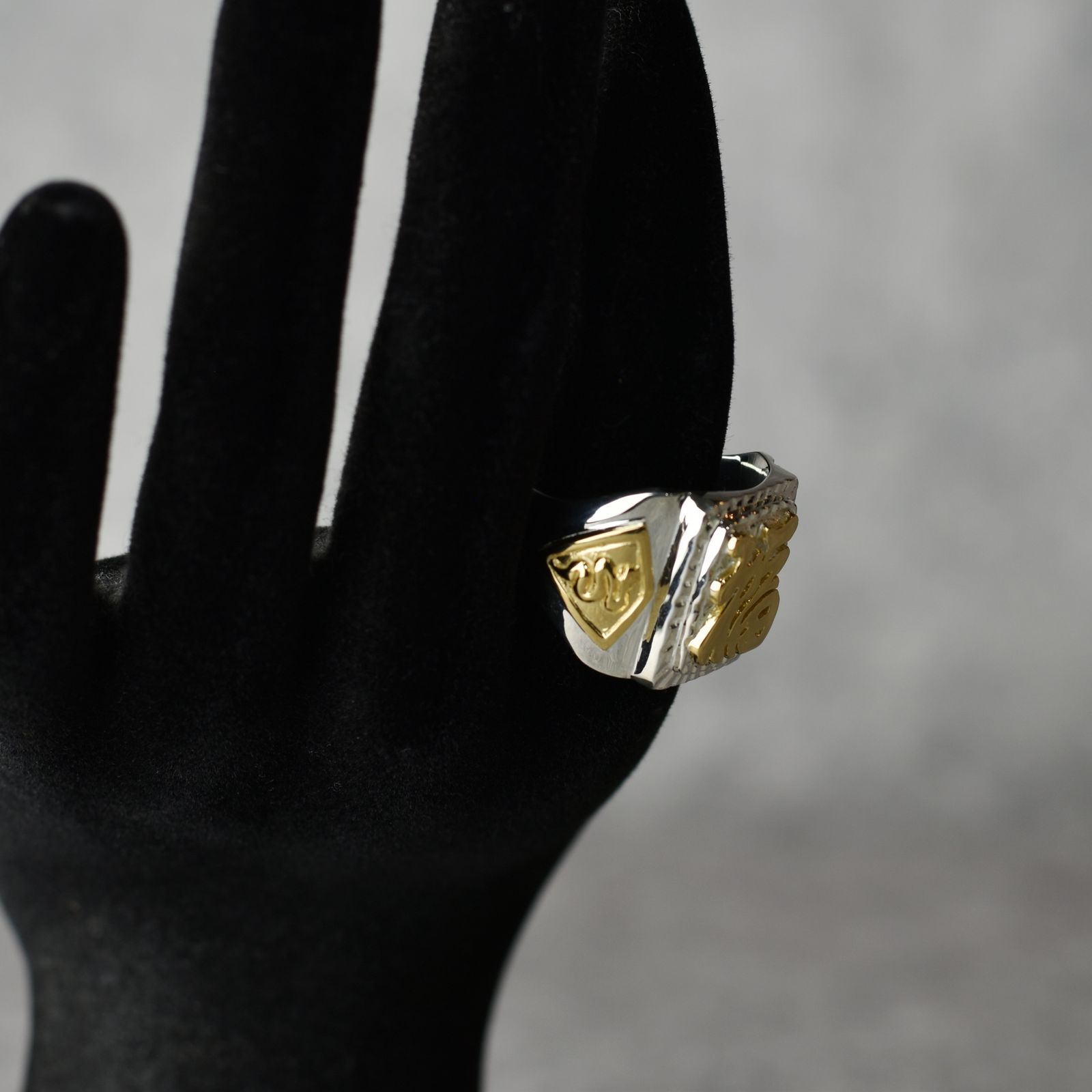 CALEE - MEXICAN TASTE JAPANESE FUKU RING (SILVER × GOLD