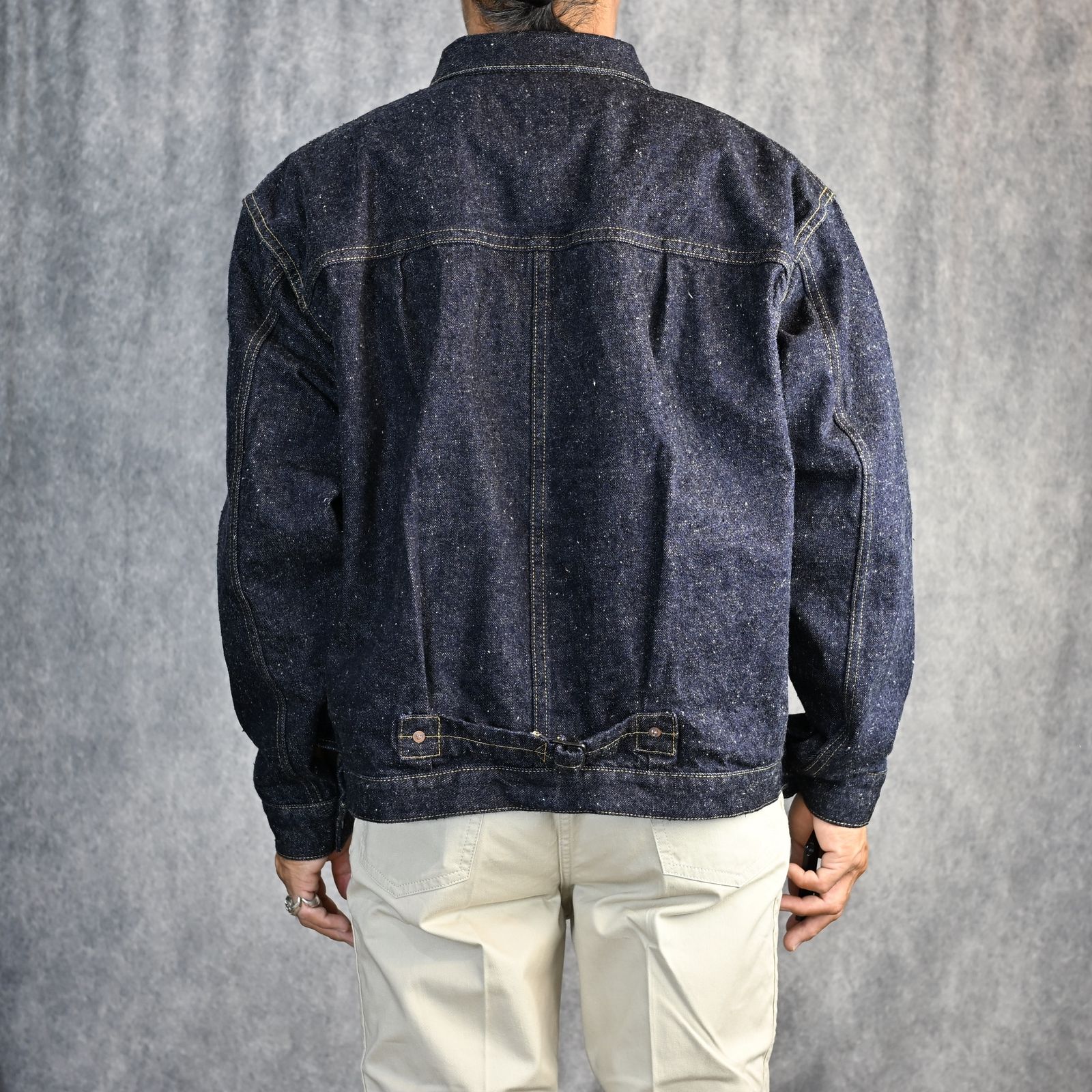 New Manual - #018 LV T-BACK JACKET WITH COTTON LINER ONE-WASHED